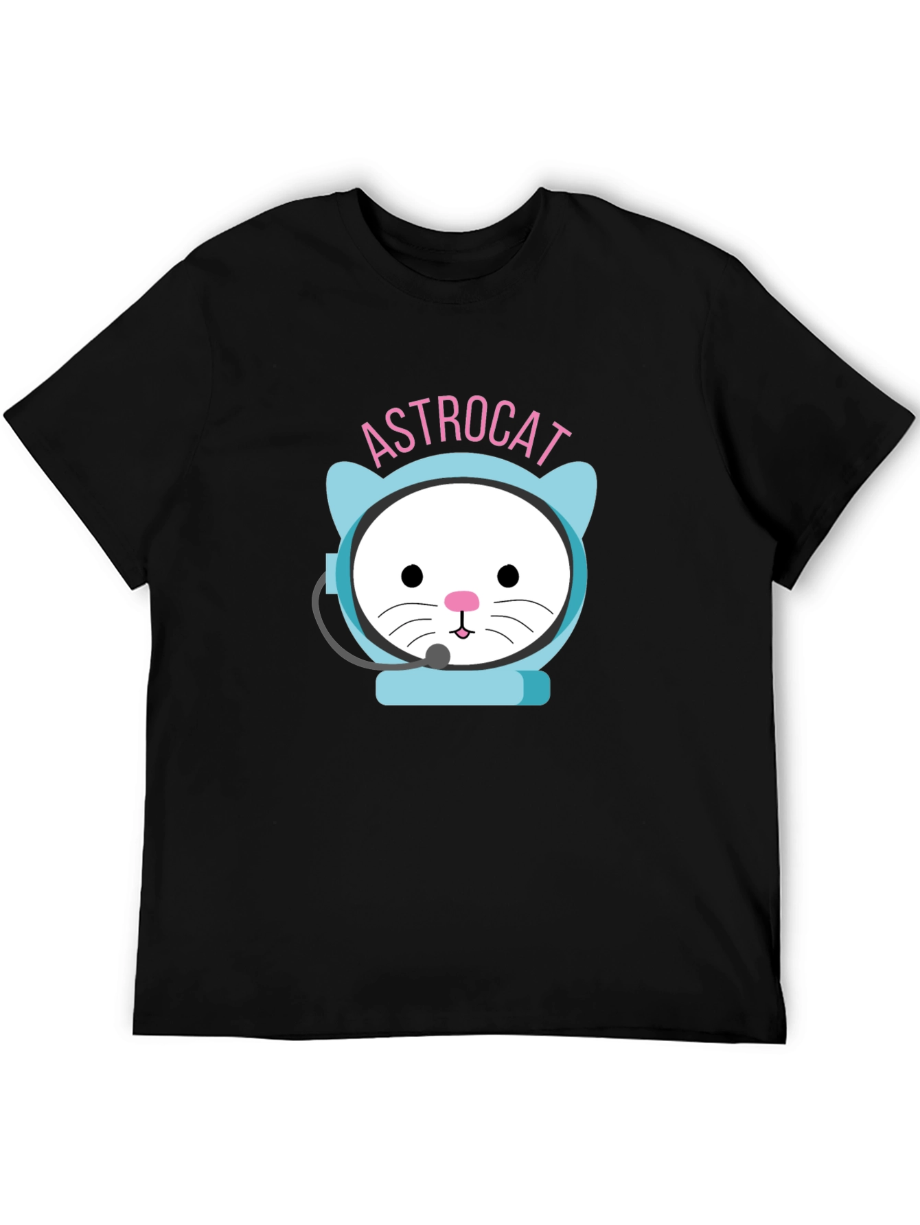 Astrocat Black T-Shirt