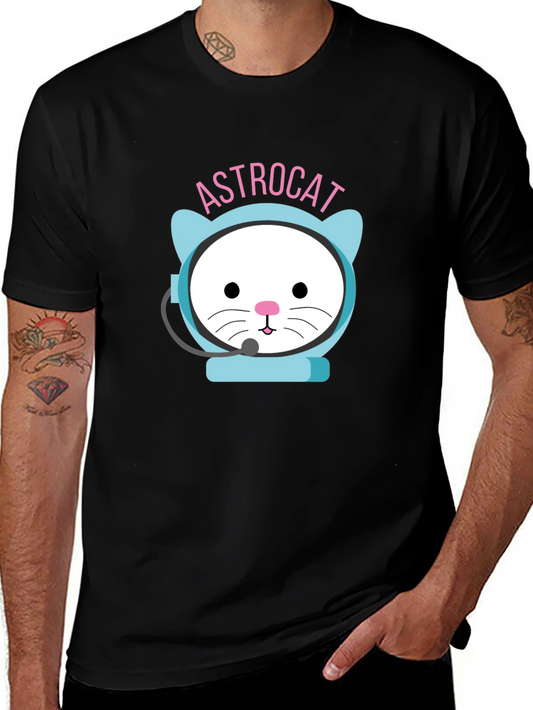 Astrocat Black T-Shirt