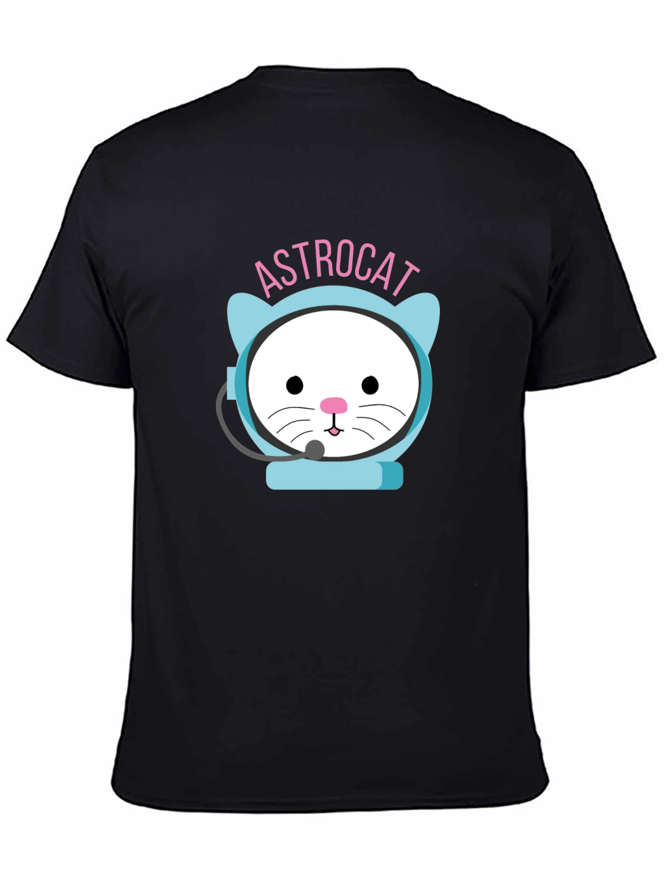 Astrocat Black T-Shirt