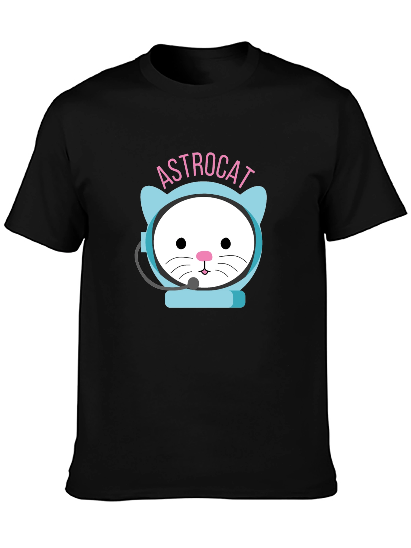 Astrocat Black T-Shirt