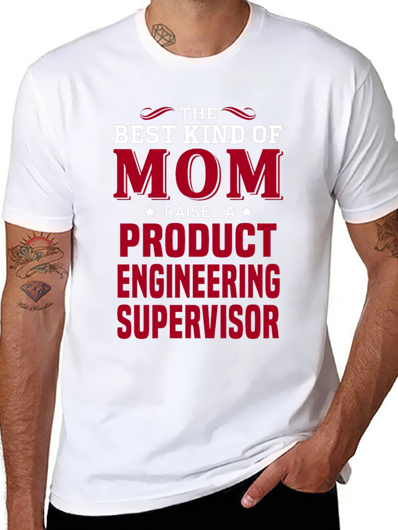 Best Kind of Mom Product Engineering Supervisor T-Shirt