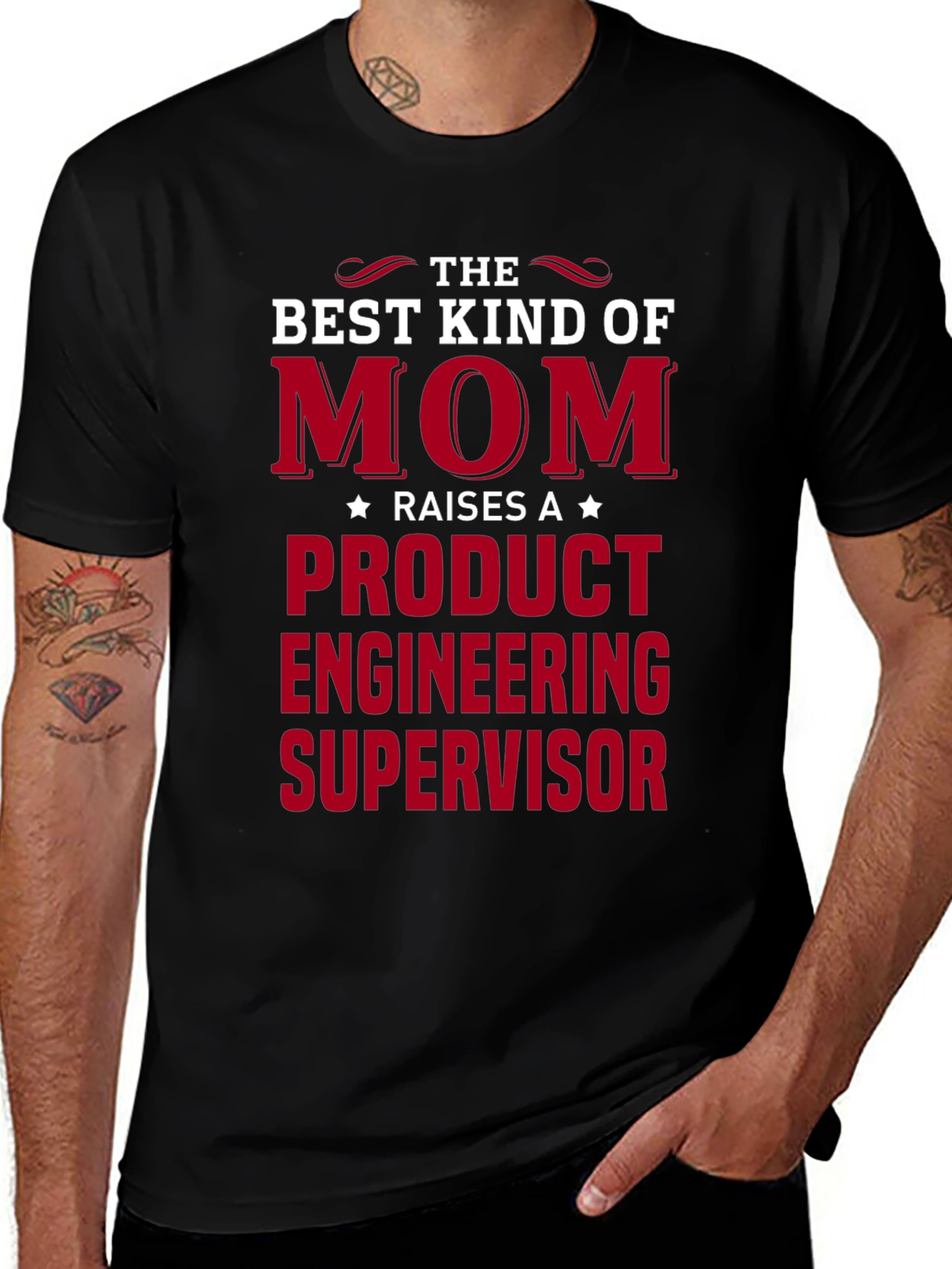 Best Kind of Mom Product Engineering Supervisor T-Shirt