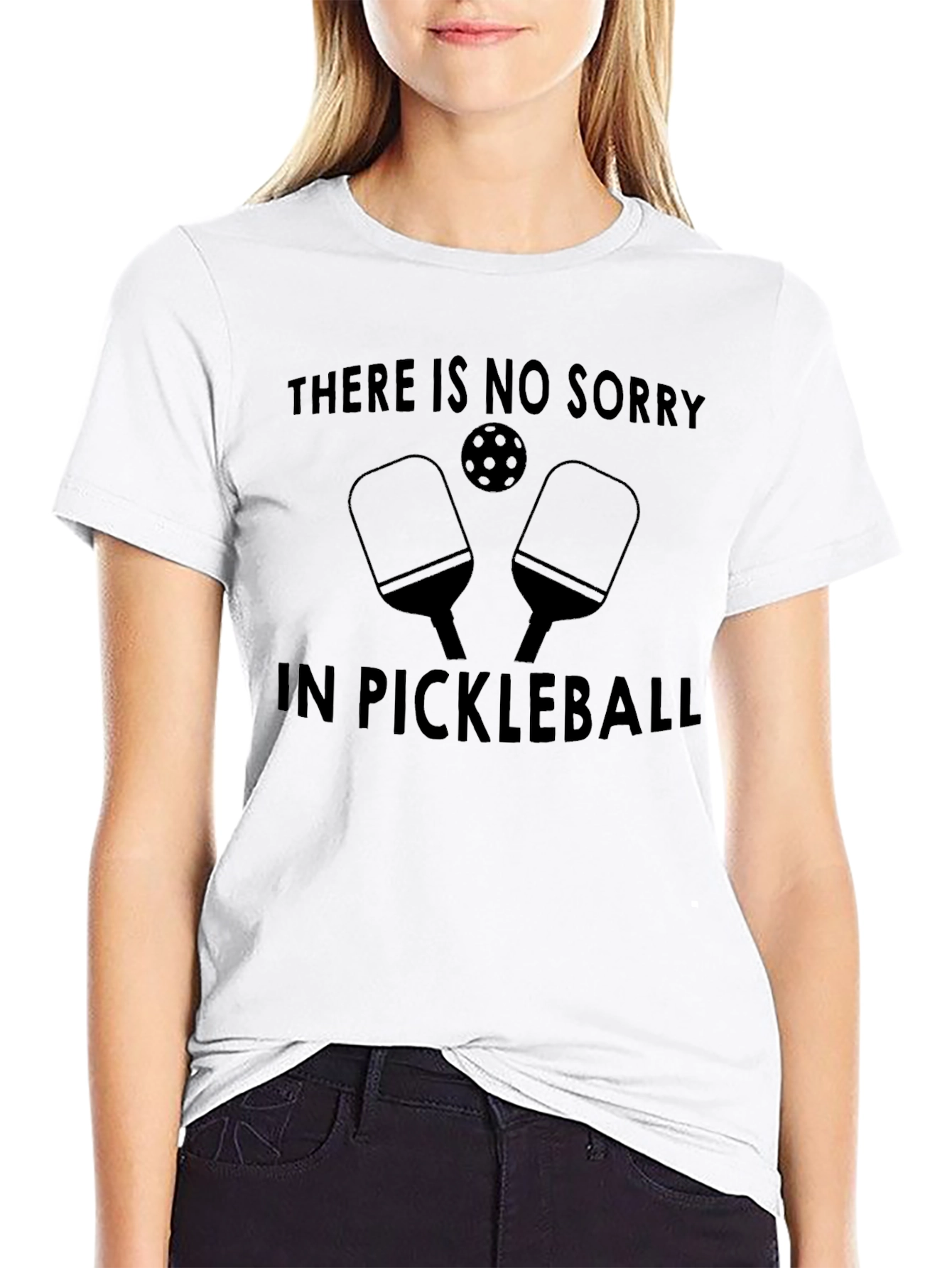 Pickleball T-Shirt - No Sorry Tee