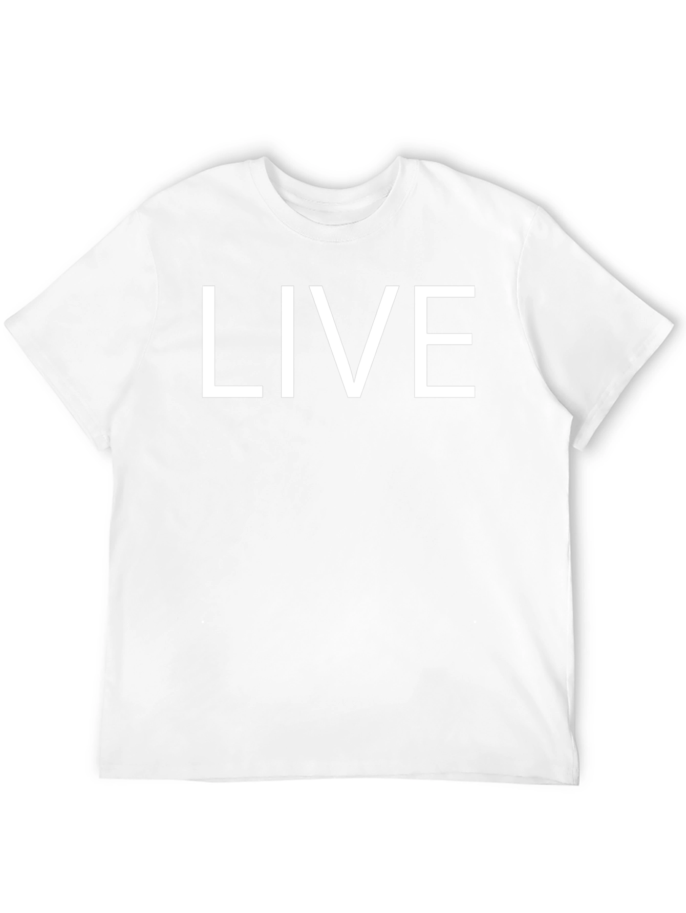 LIVE Bold Graphic T-Shirt - Classic Style