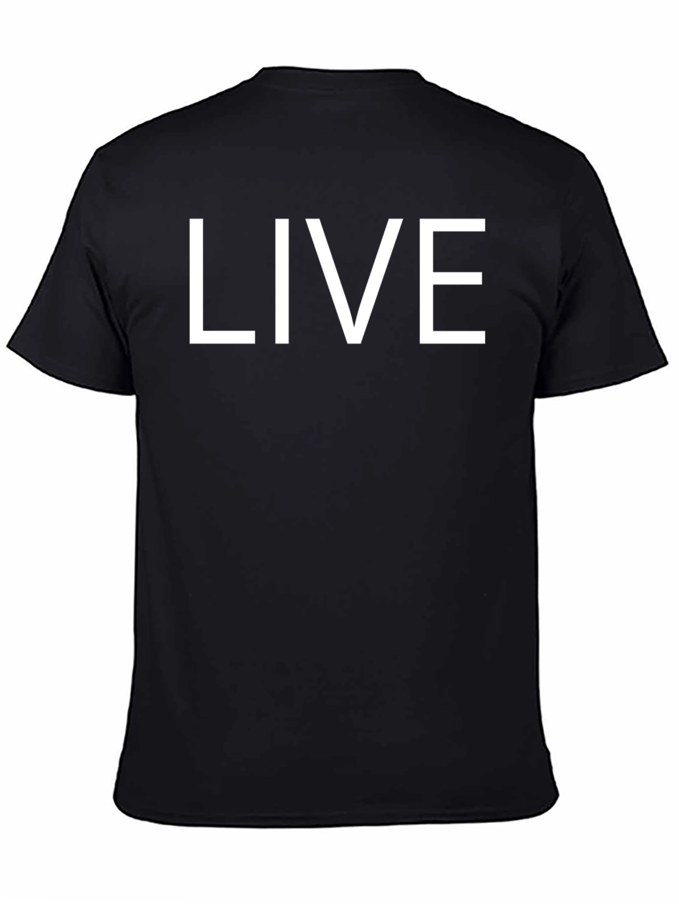 LIVE Bold Graphic T-Shirt - Classic Style