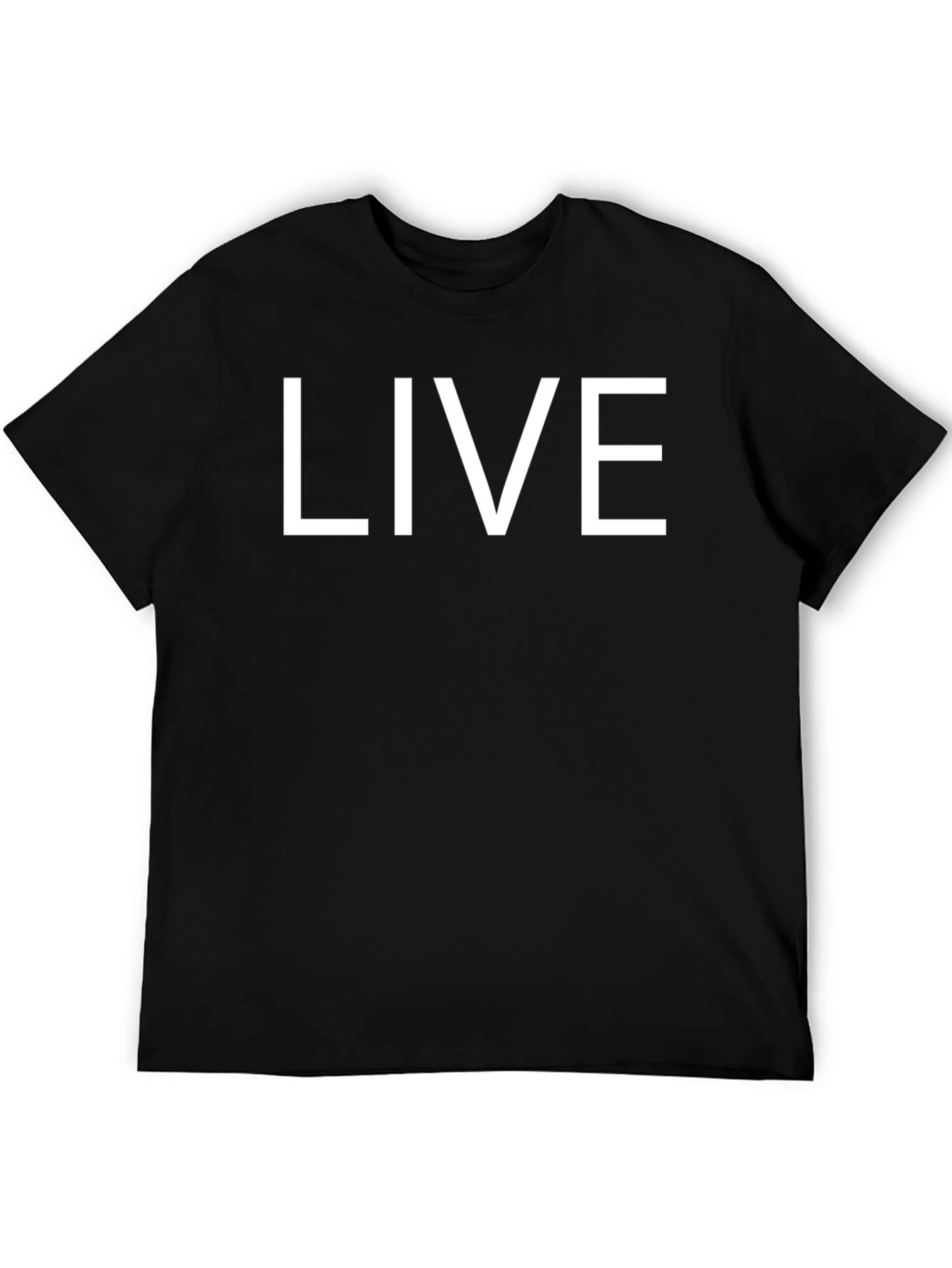 LIVE Bold Graphic T-Shirt - Classic Style