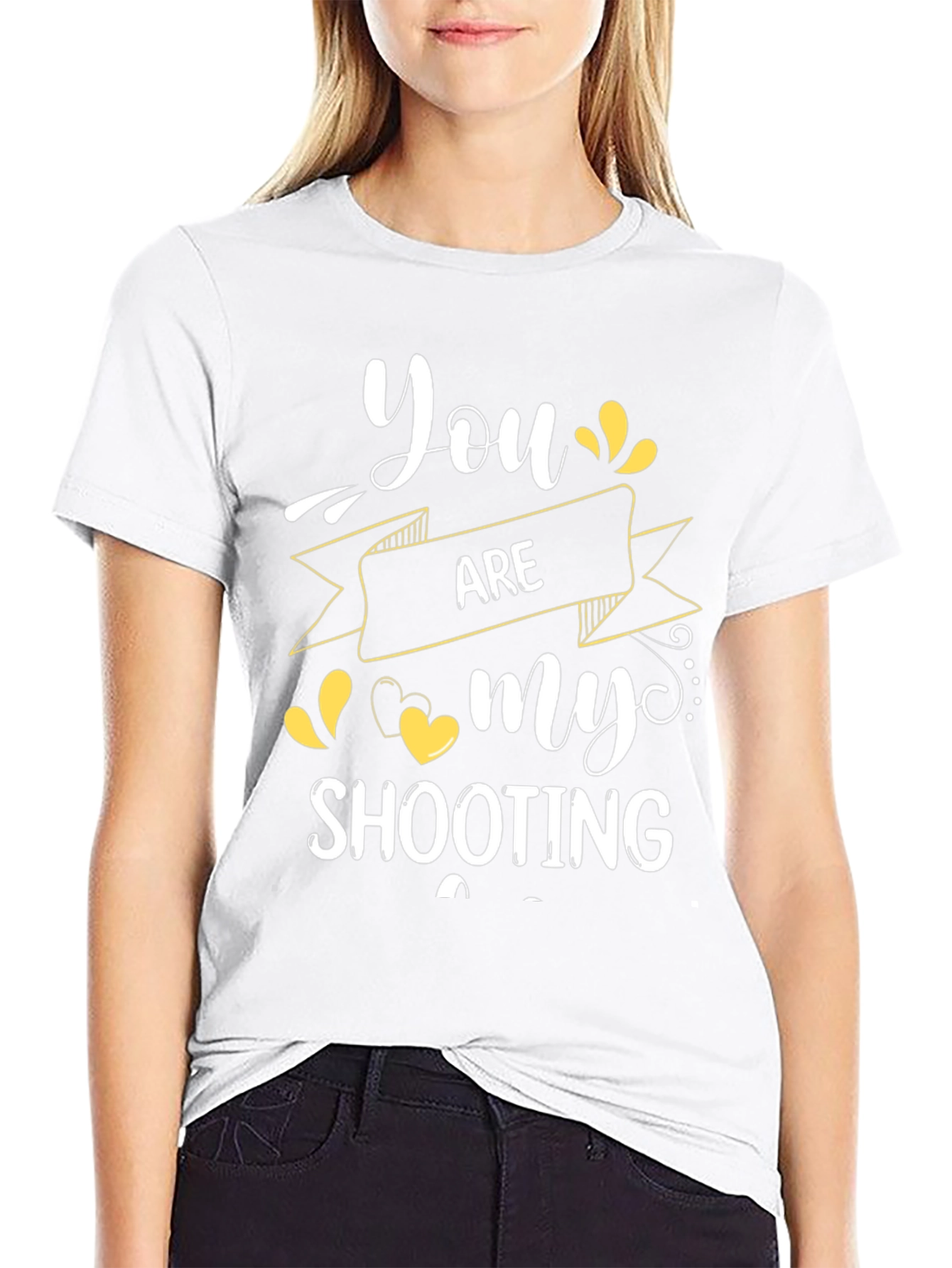 You Are My Shooting Star Graphic Tee - Black