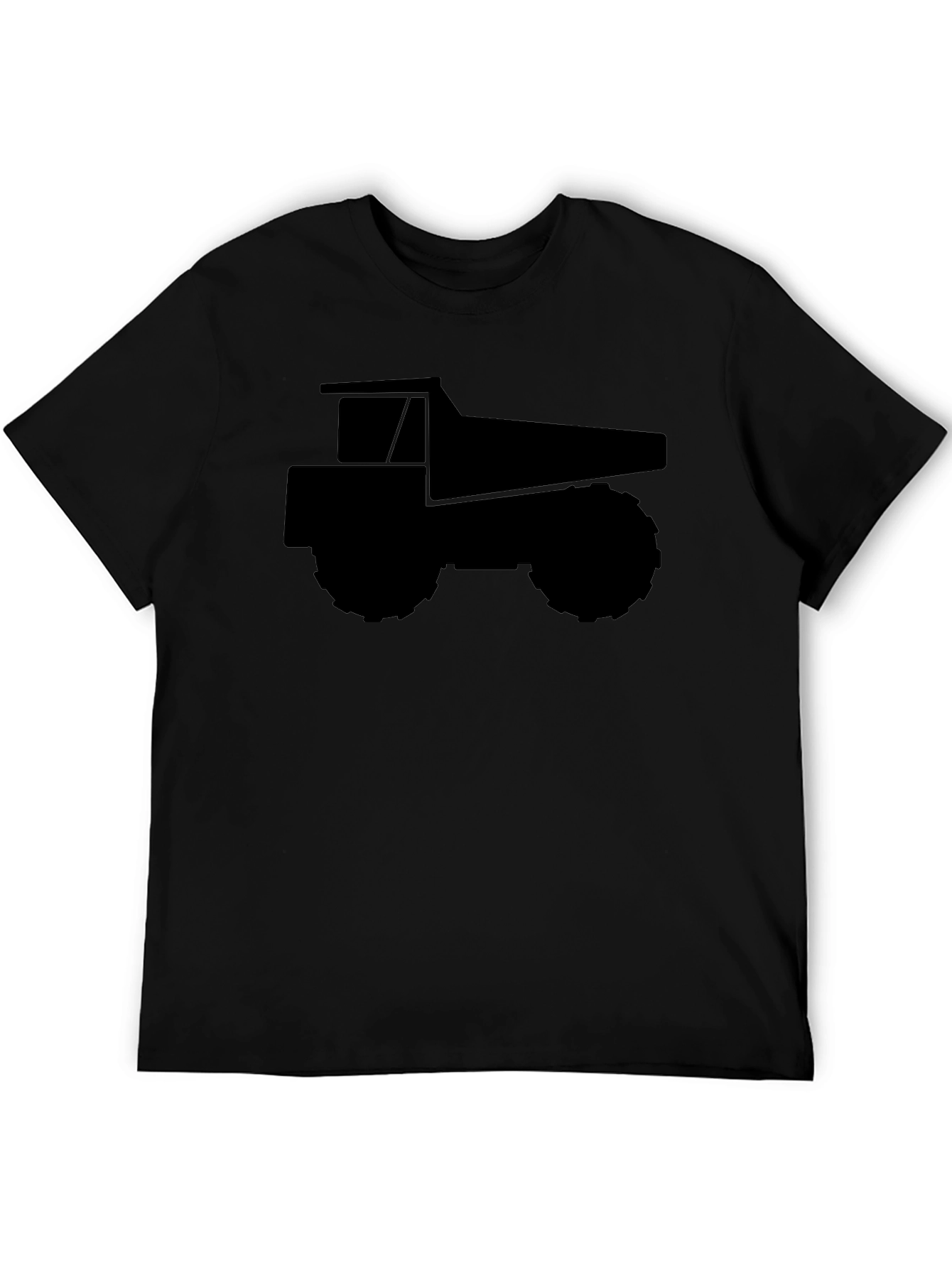 Black Dump Truck Graphic Tee