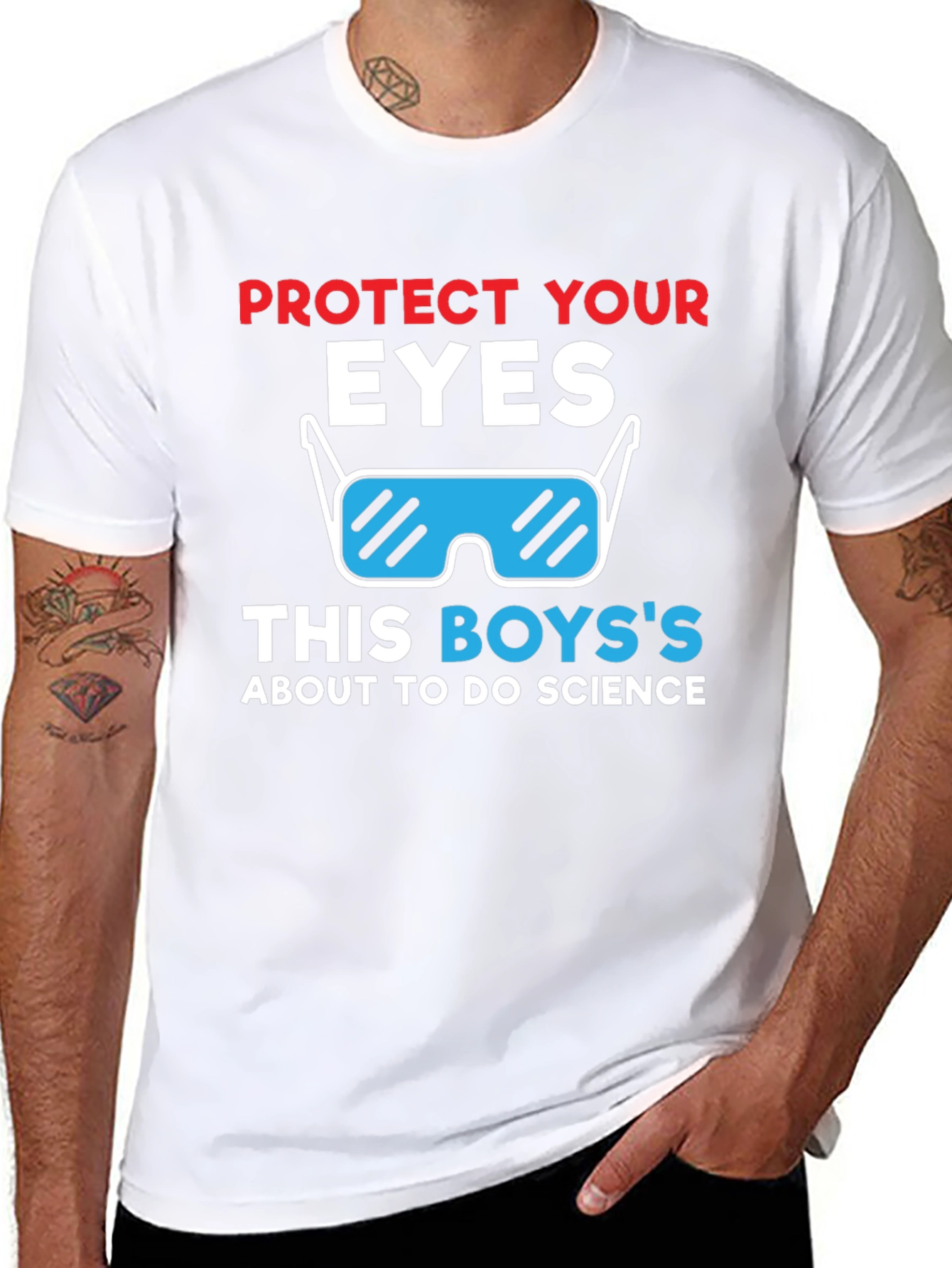 Protect Your Eyes Science T-Shirt