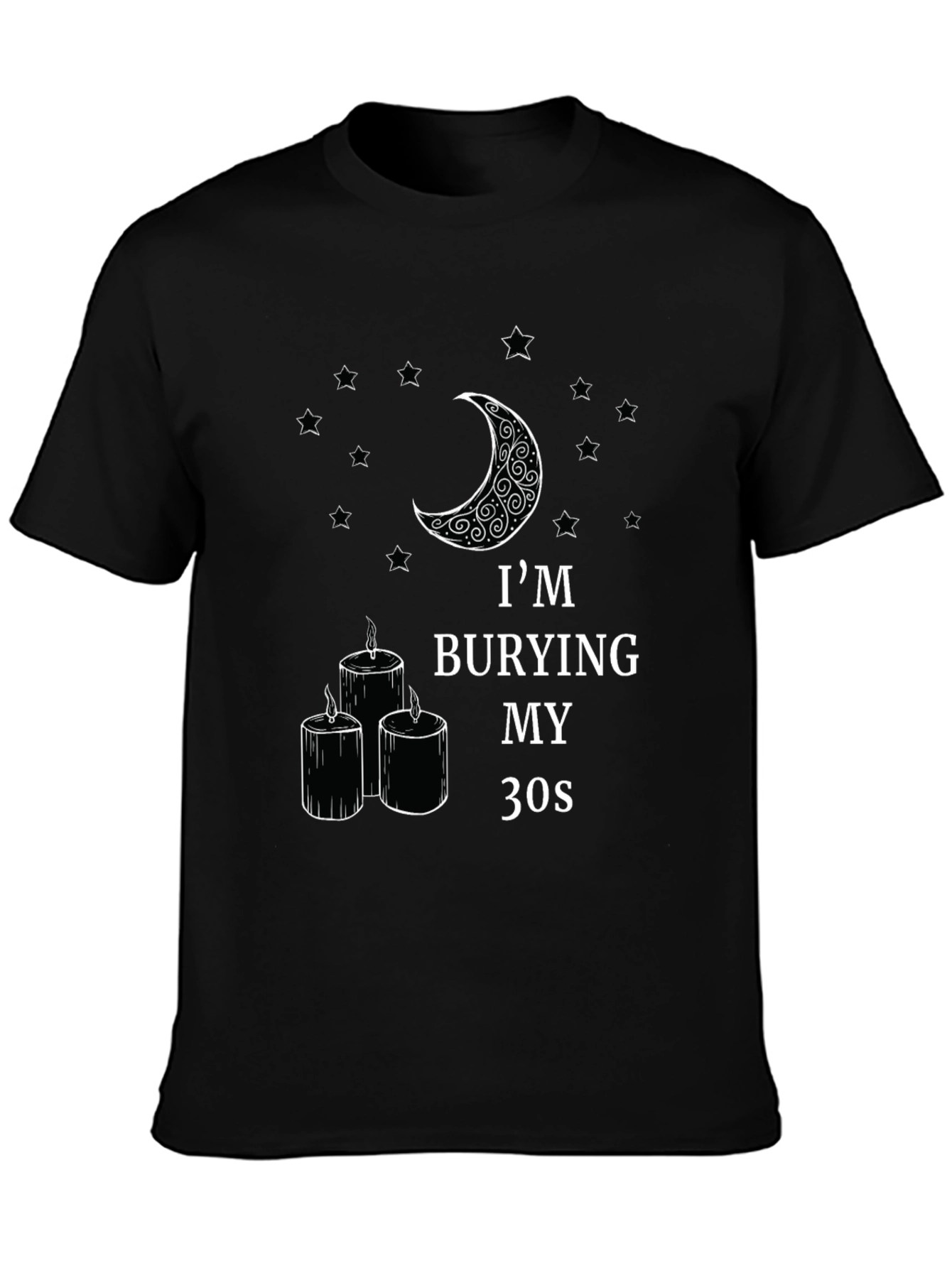 Burying My 30s Graphic Tee - Birthday Celebration Shirt