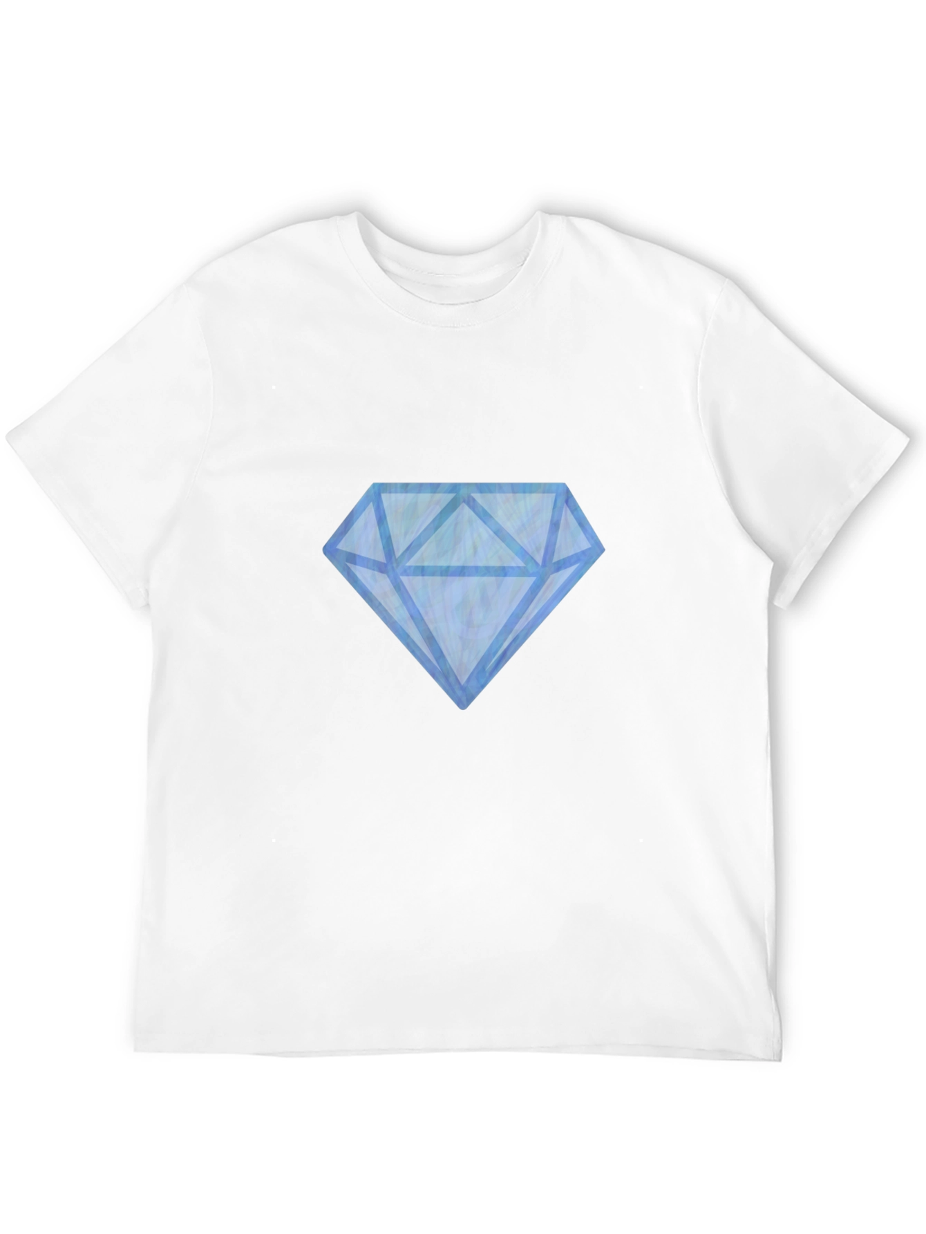 Mens Black Diamond Graphic Tee - Casual Style
