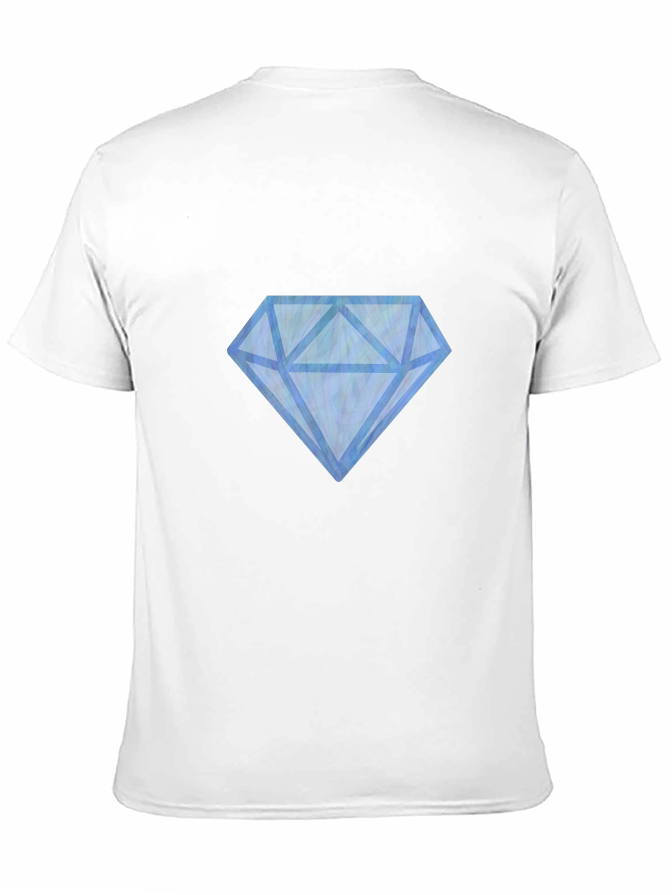 Mens Black Diamond Graphic Tee - Casual Style
