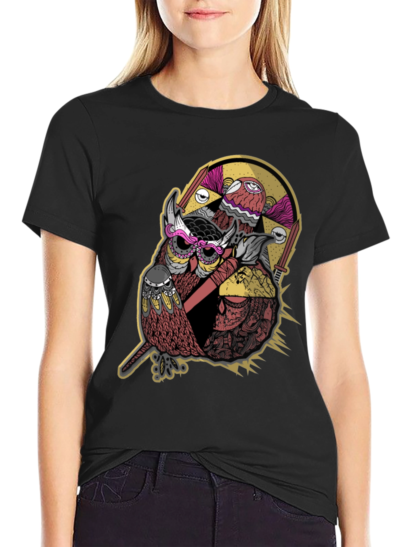 Owl Clan Graphic T-Shirt