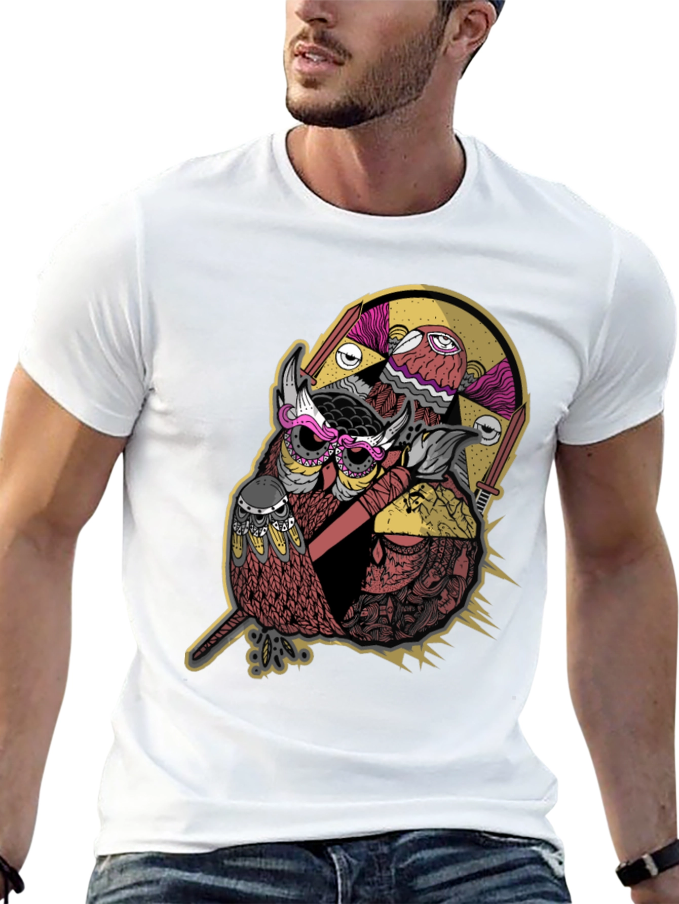 Owl Clan Graphic T-Shirt