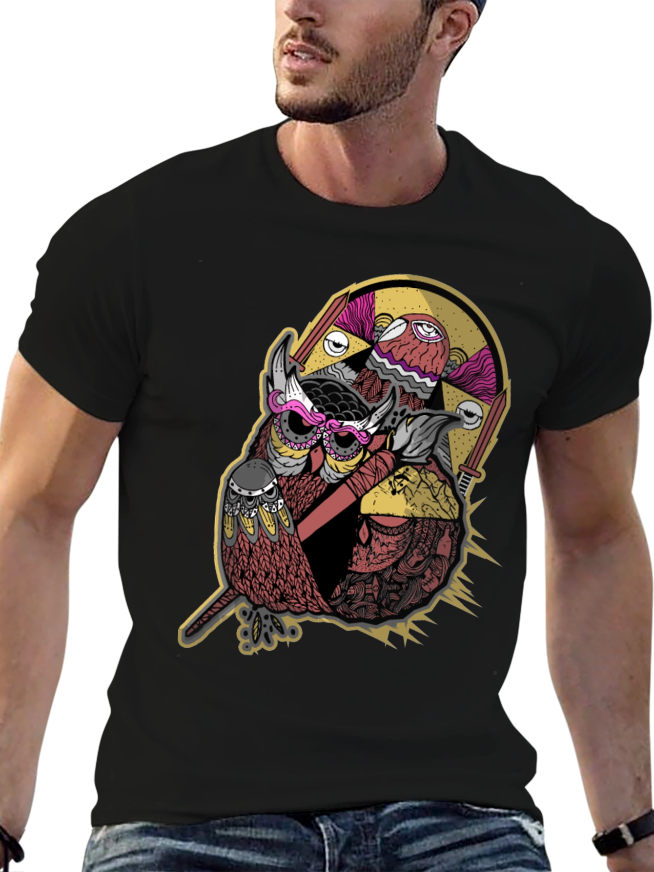 Owl Clan Graphic T-Shirt
