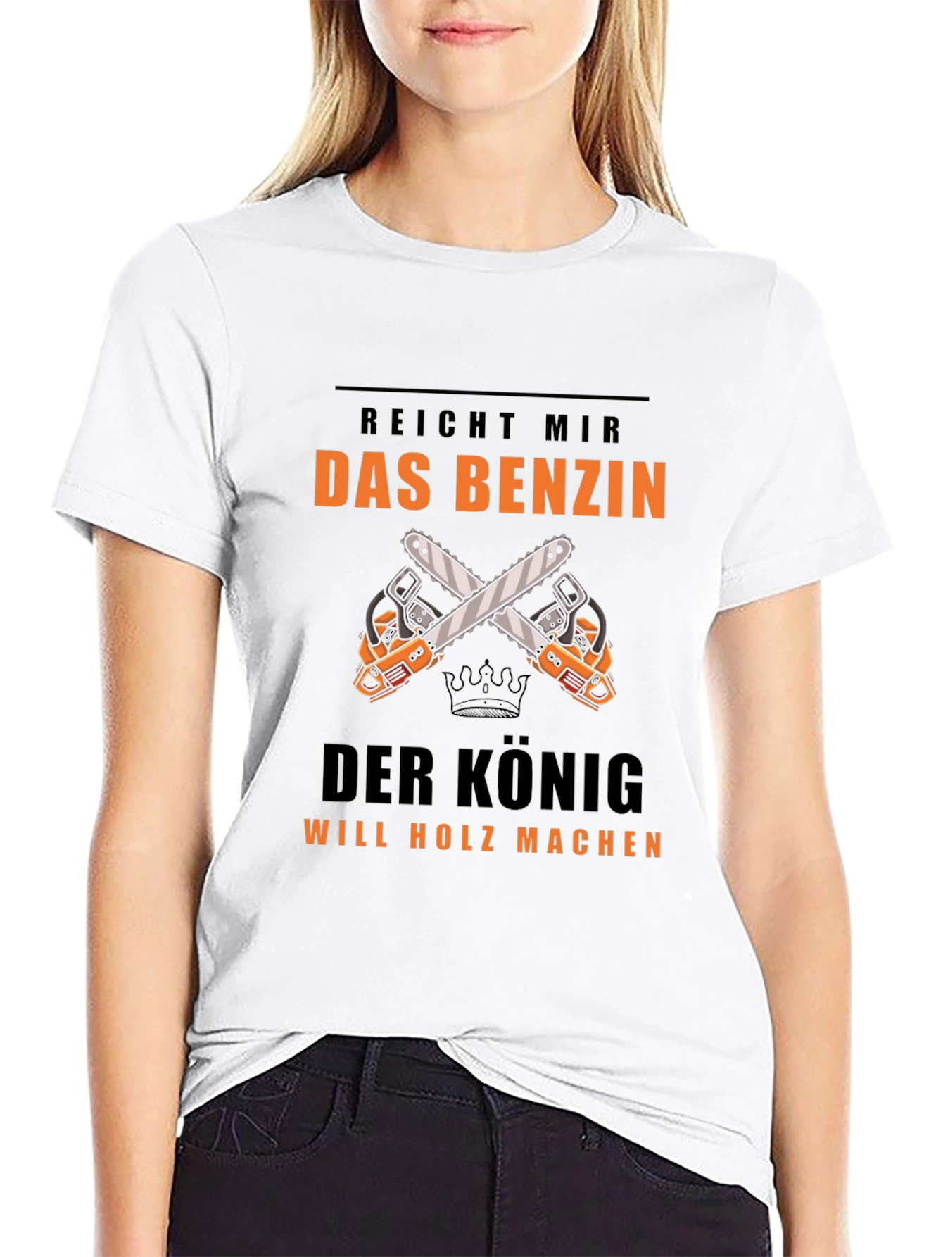 Reicht Mir Das Benzin T-Shirt Lumberjack Tee