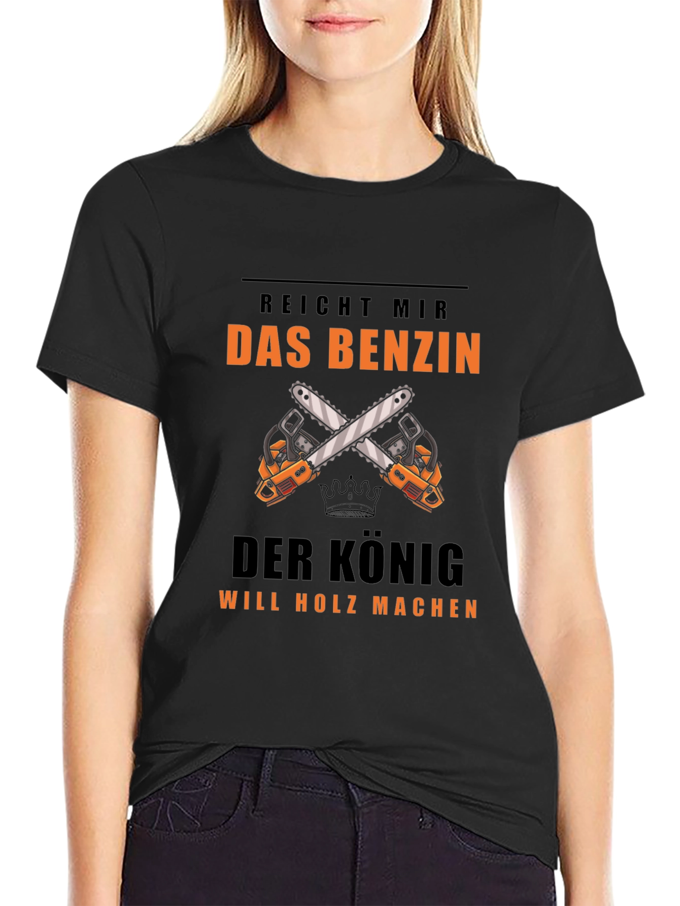 Reicht Mir Das Benzin T-Shirt Lumberjack Tee