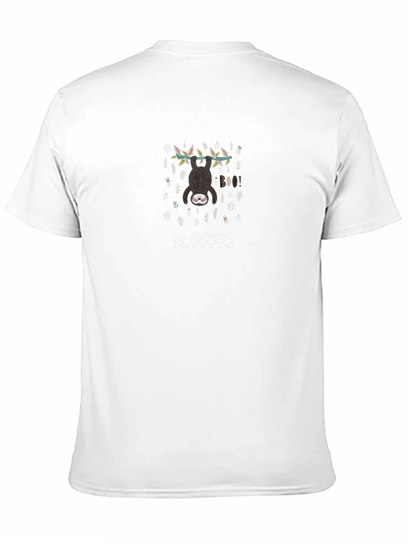 SLOFFEE Sloth Hanging On Tree T-Shirt