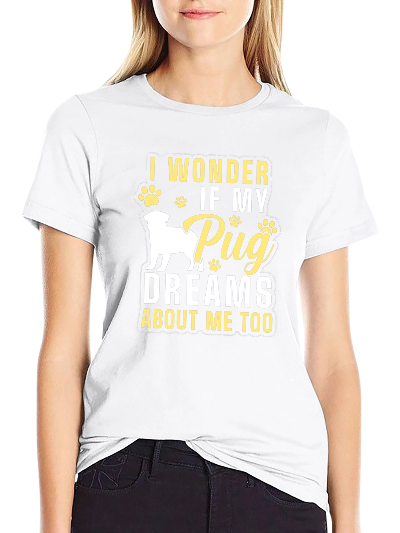 Pug Dreams T-Shirt - Dog Lover Tee