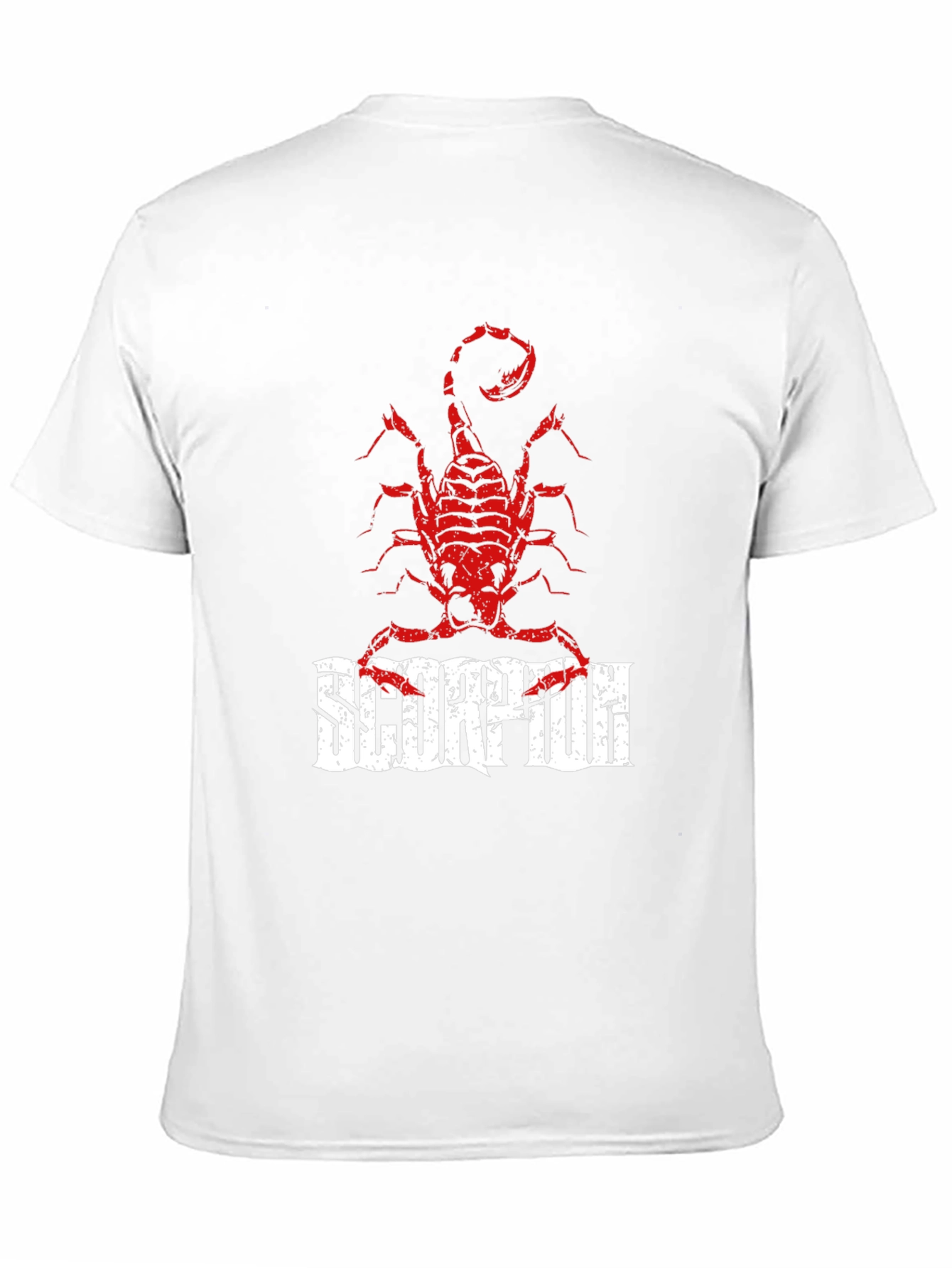 Scorpion Graphic Print Black T-Shirt