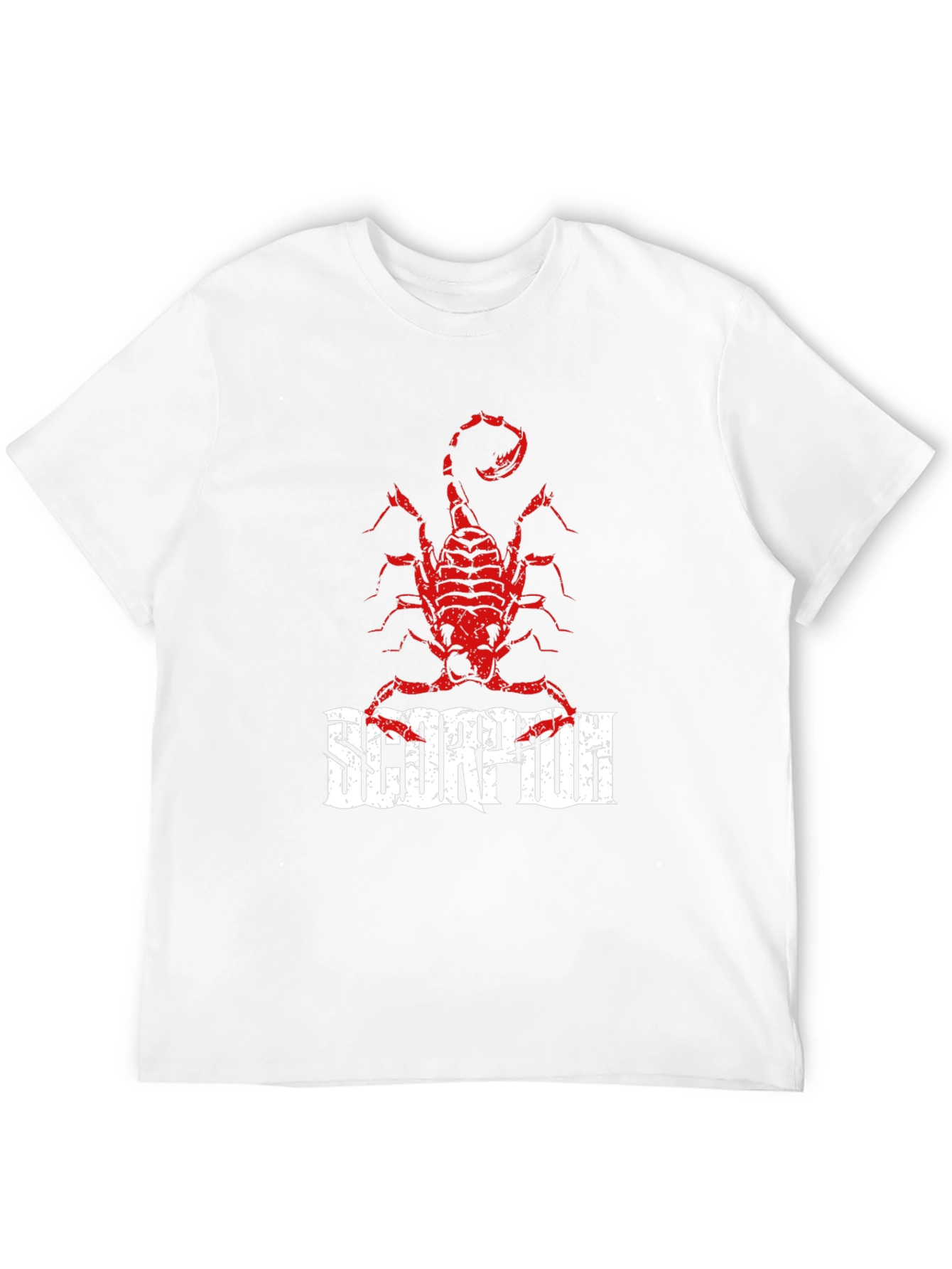 Scorpion Graphic Print Black T-Shirt