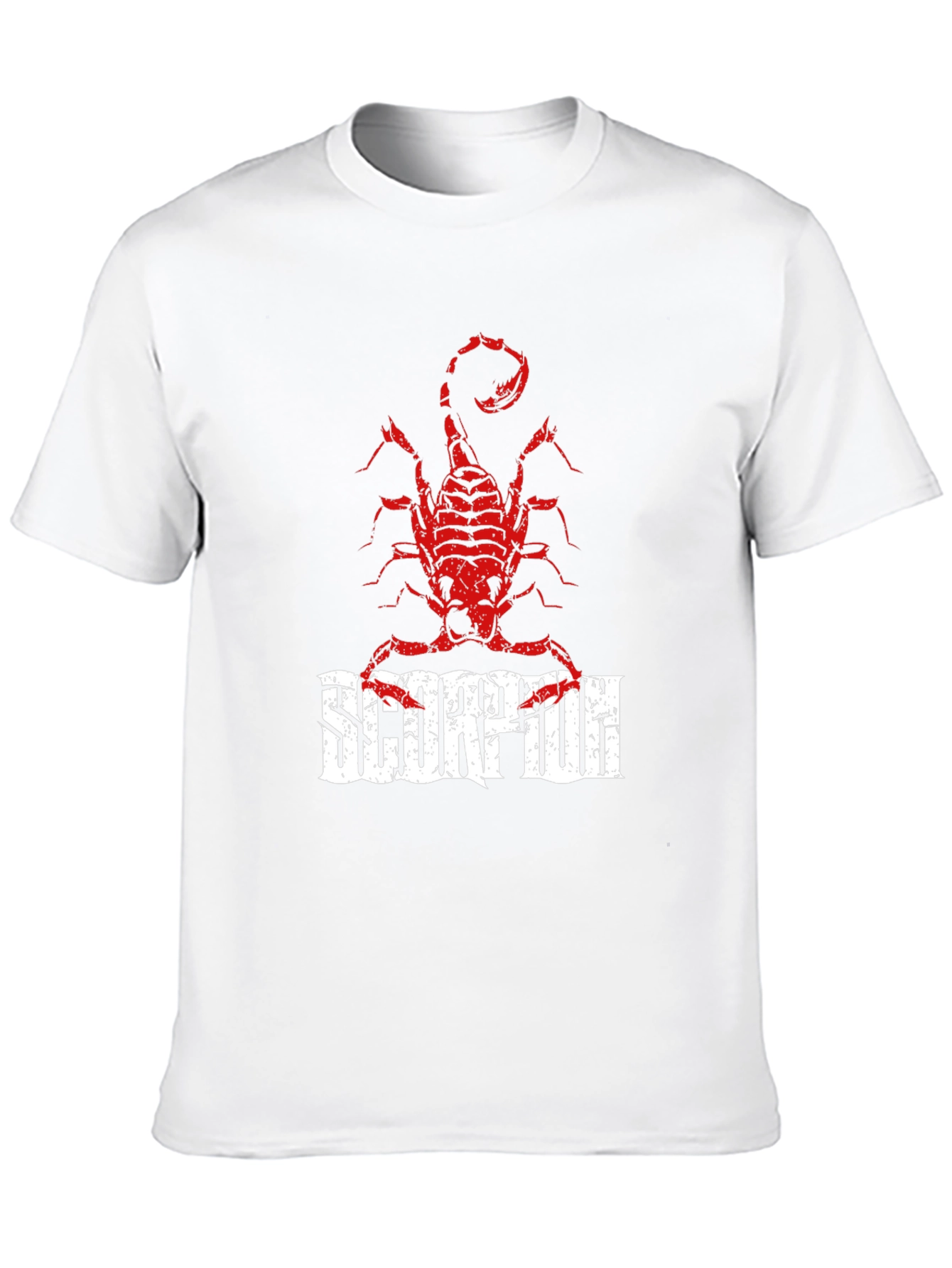 Scorpion Graphic Print Black T-Shirt