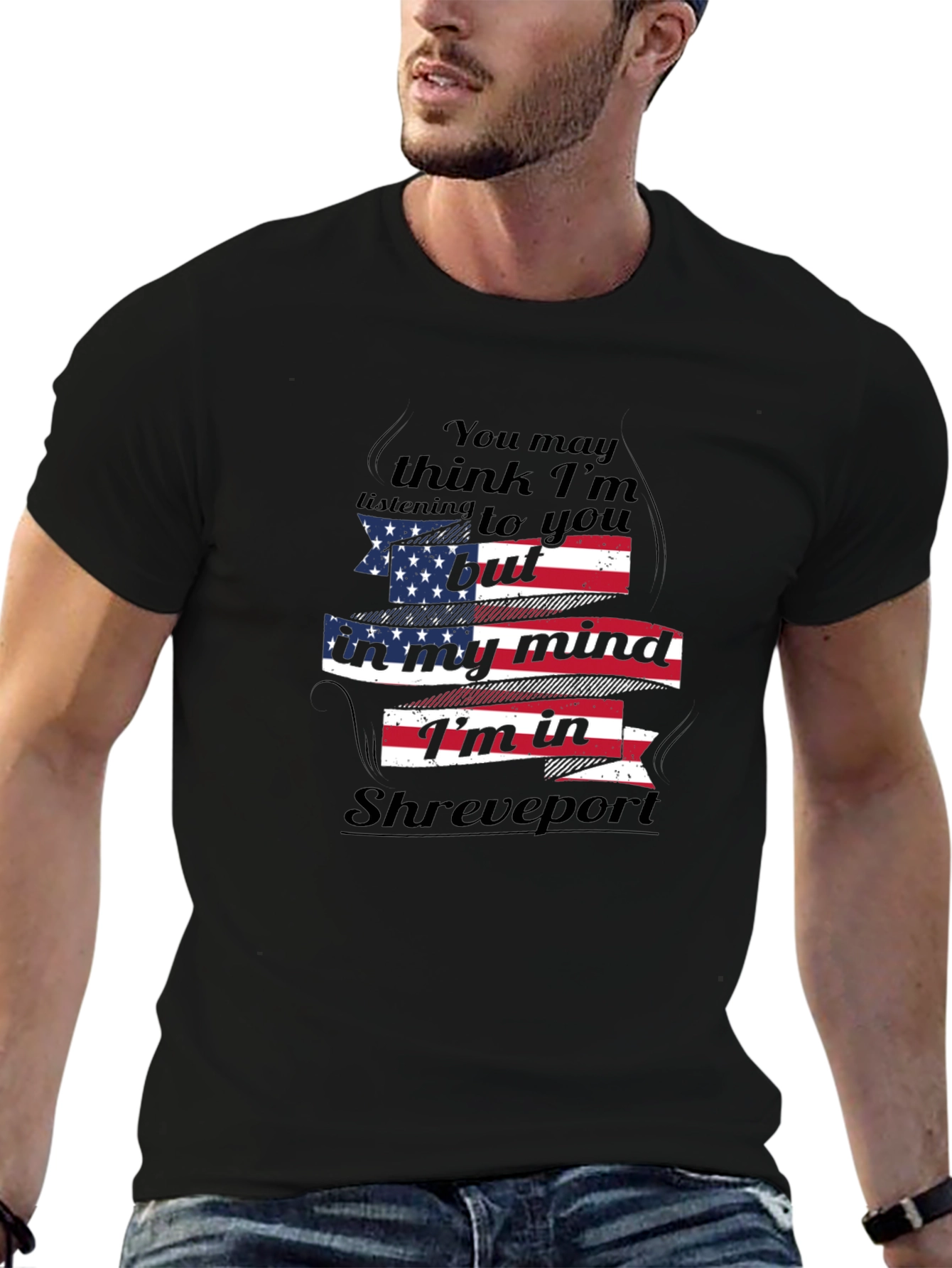 Shreveport Mind T-Shirt - Patriotic Graphic Tee