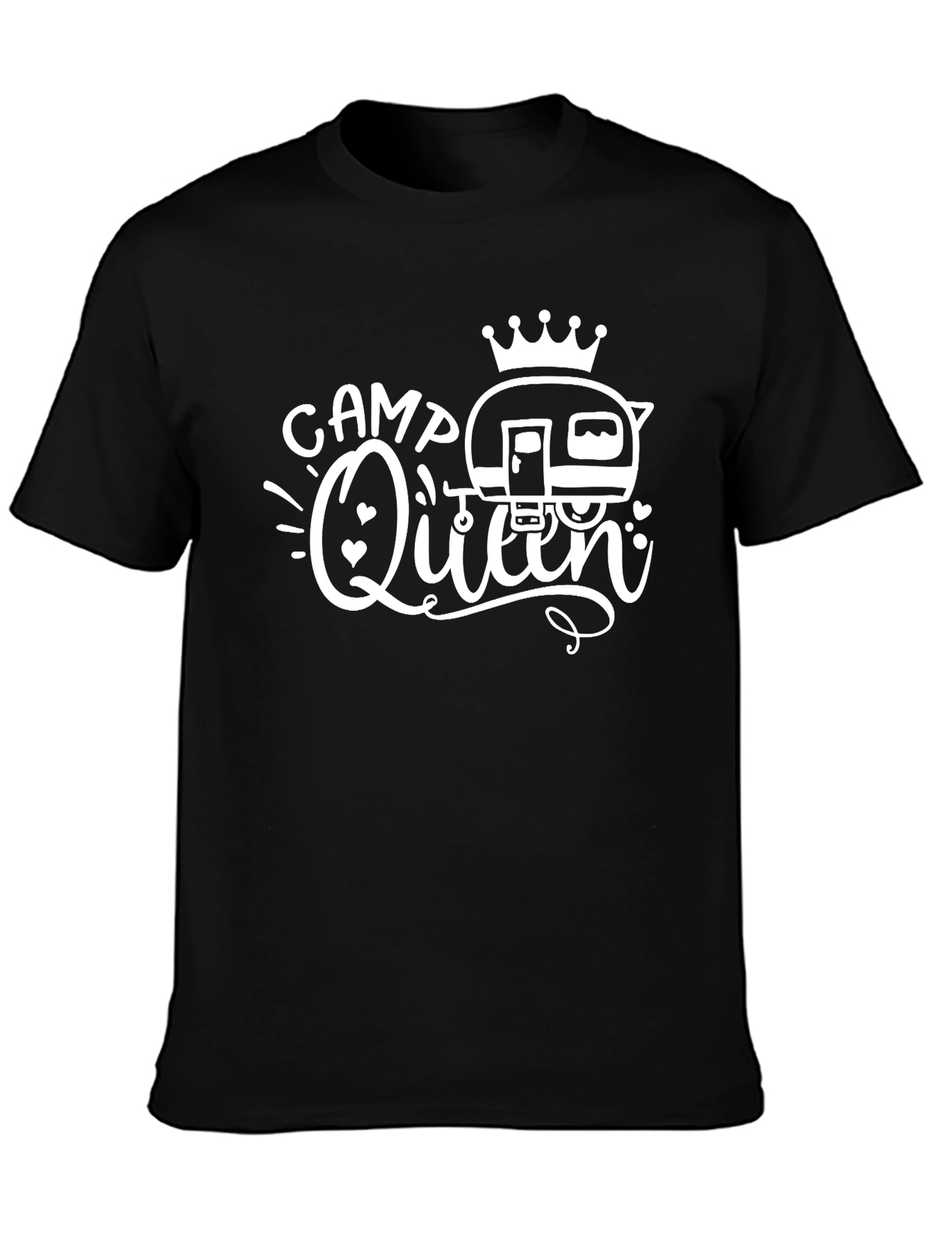 Camp Queen Graphic T-Shirt - Camping Apparel