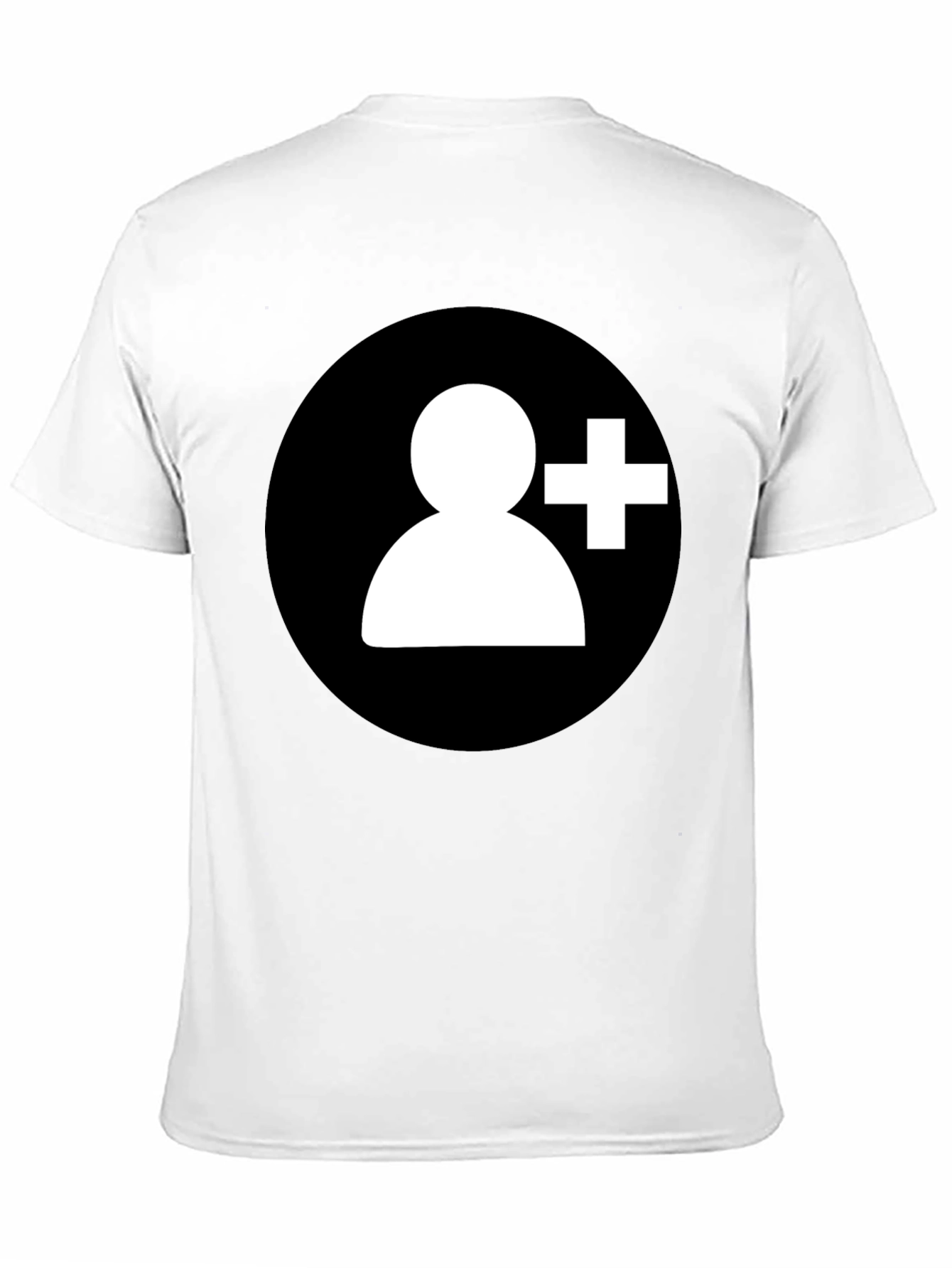 Add Contact Black T-Shirt