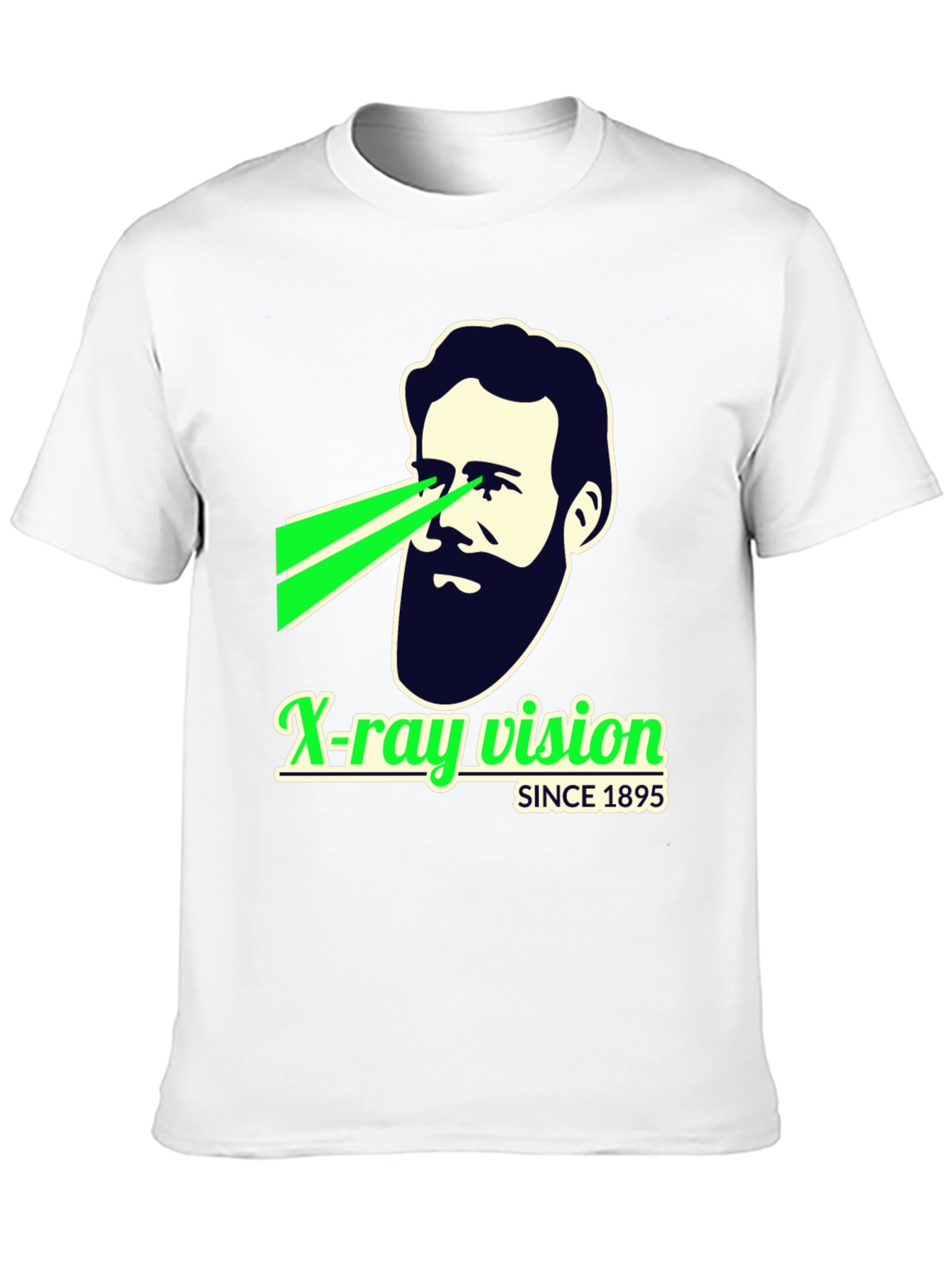 X-Ray Vision Since 1895 Black T-Shirt