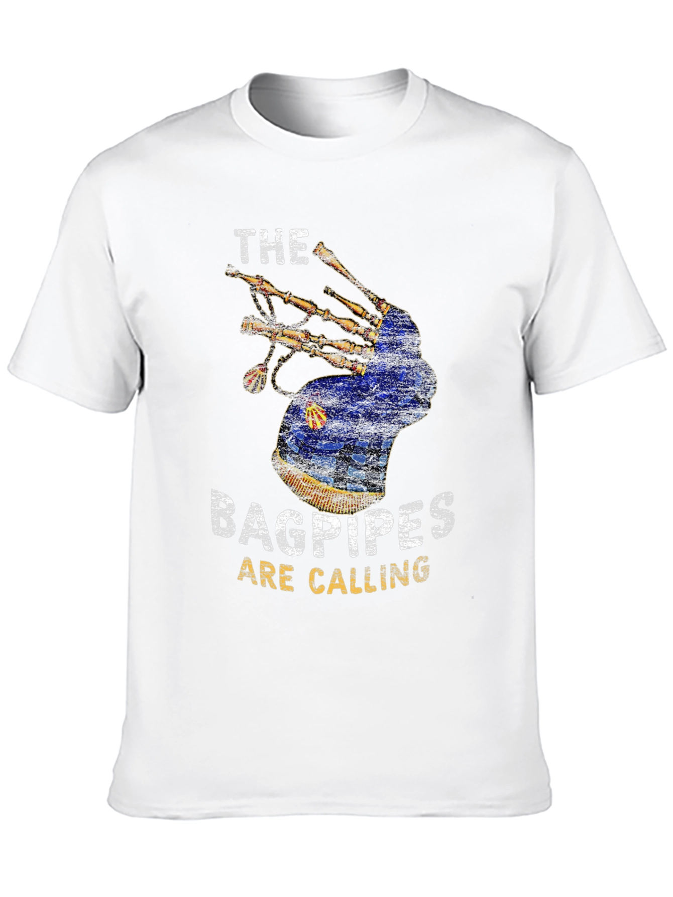 Bagpipes Are Calling Graphic T-Shirt