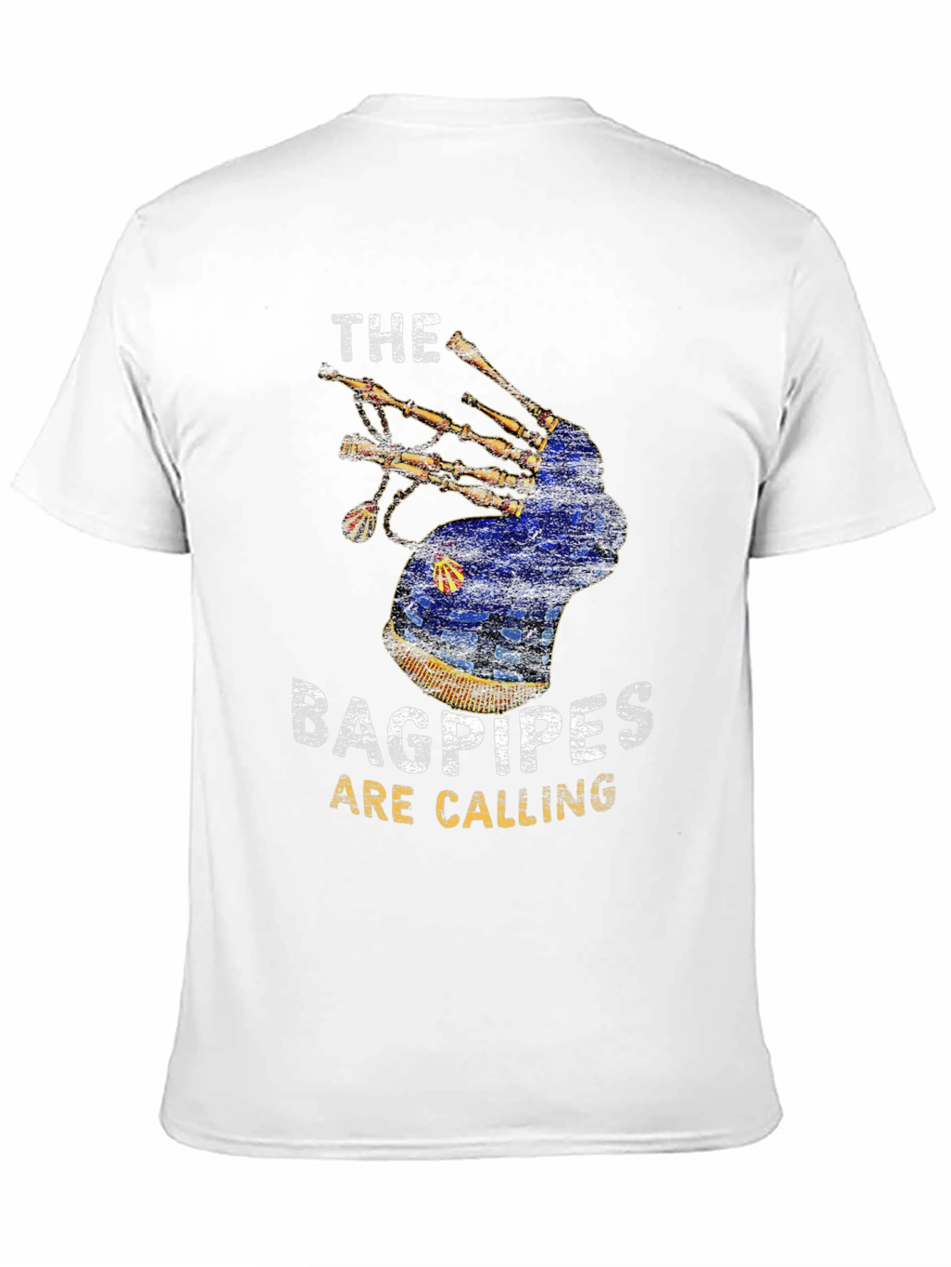 Bagpipes Are Calling Graphic T-Shirt