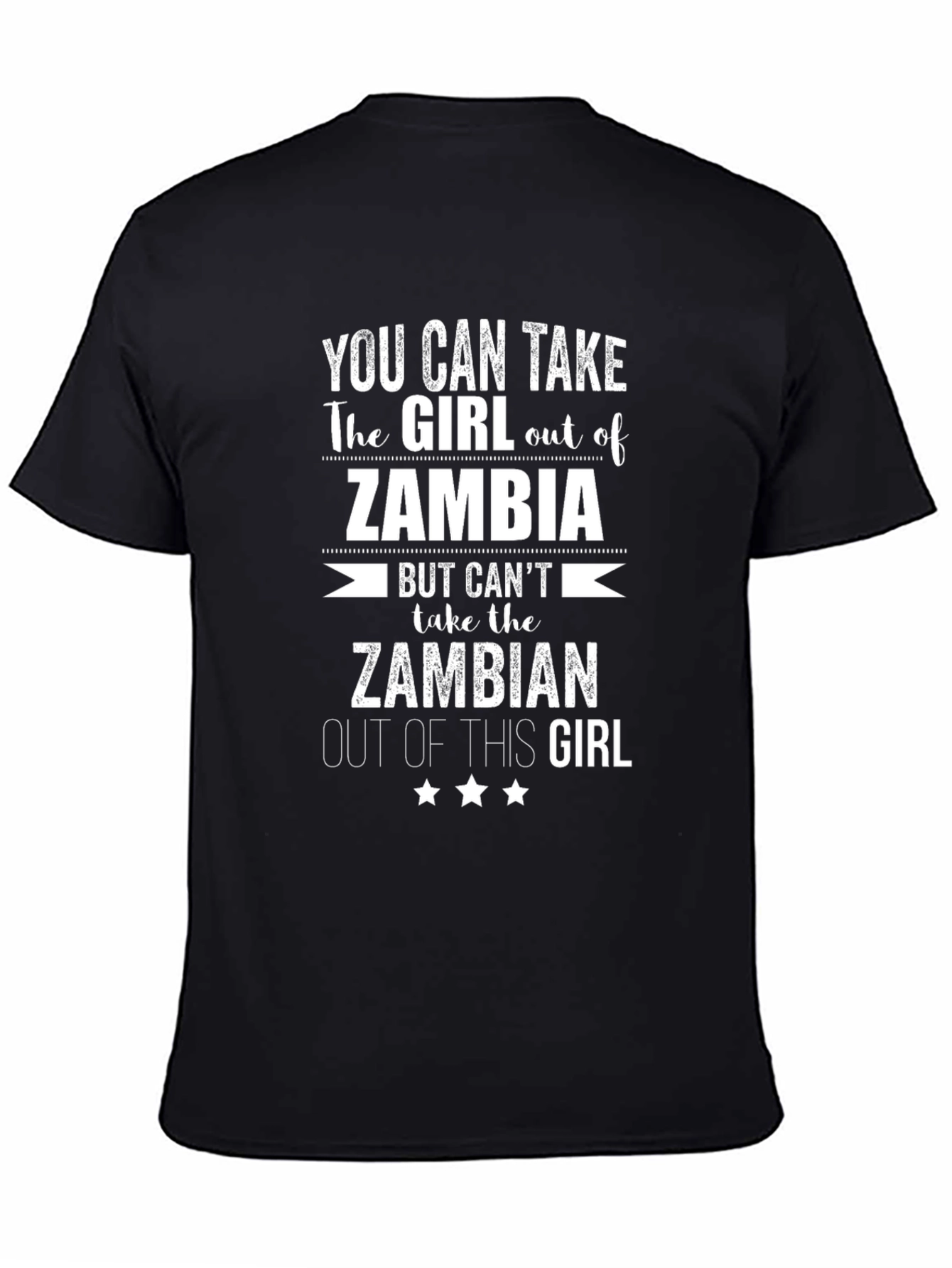 Zambian Girl T-Shirt - Zambia Pride