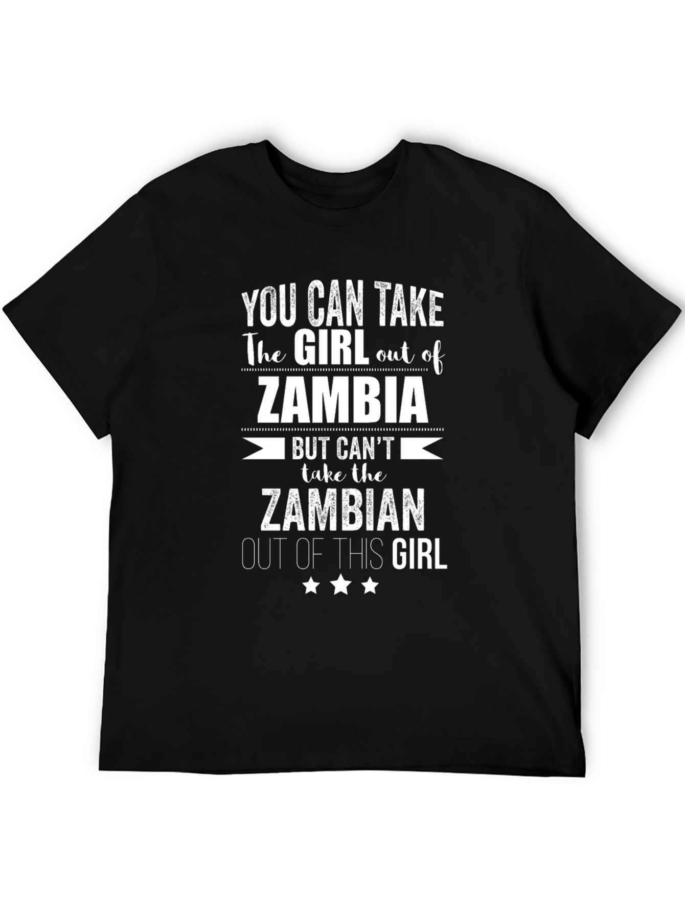 Zambian Girl T-Shirt - Zambia Pride