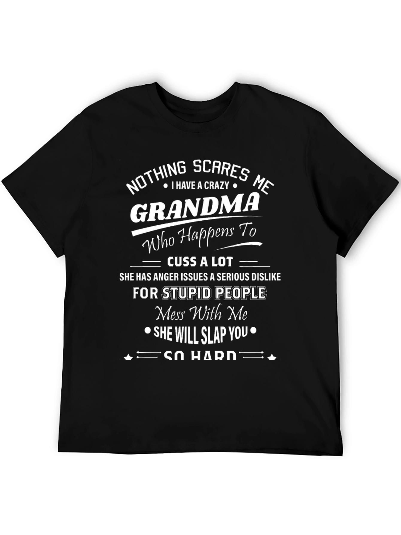 Crazy Grandma T-Shirt - Funny Graphic Tee