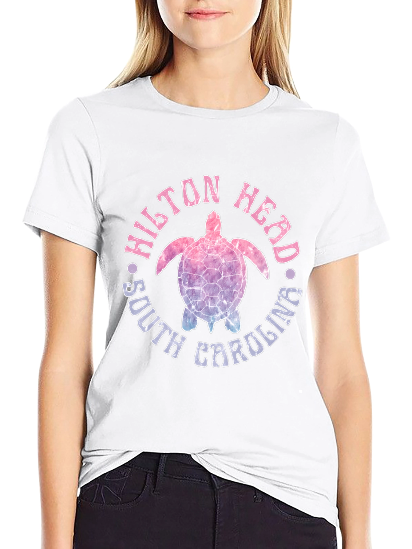 Hilton Head Turtle Graphic T-Shirt