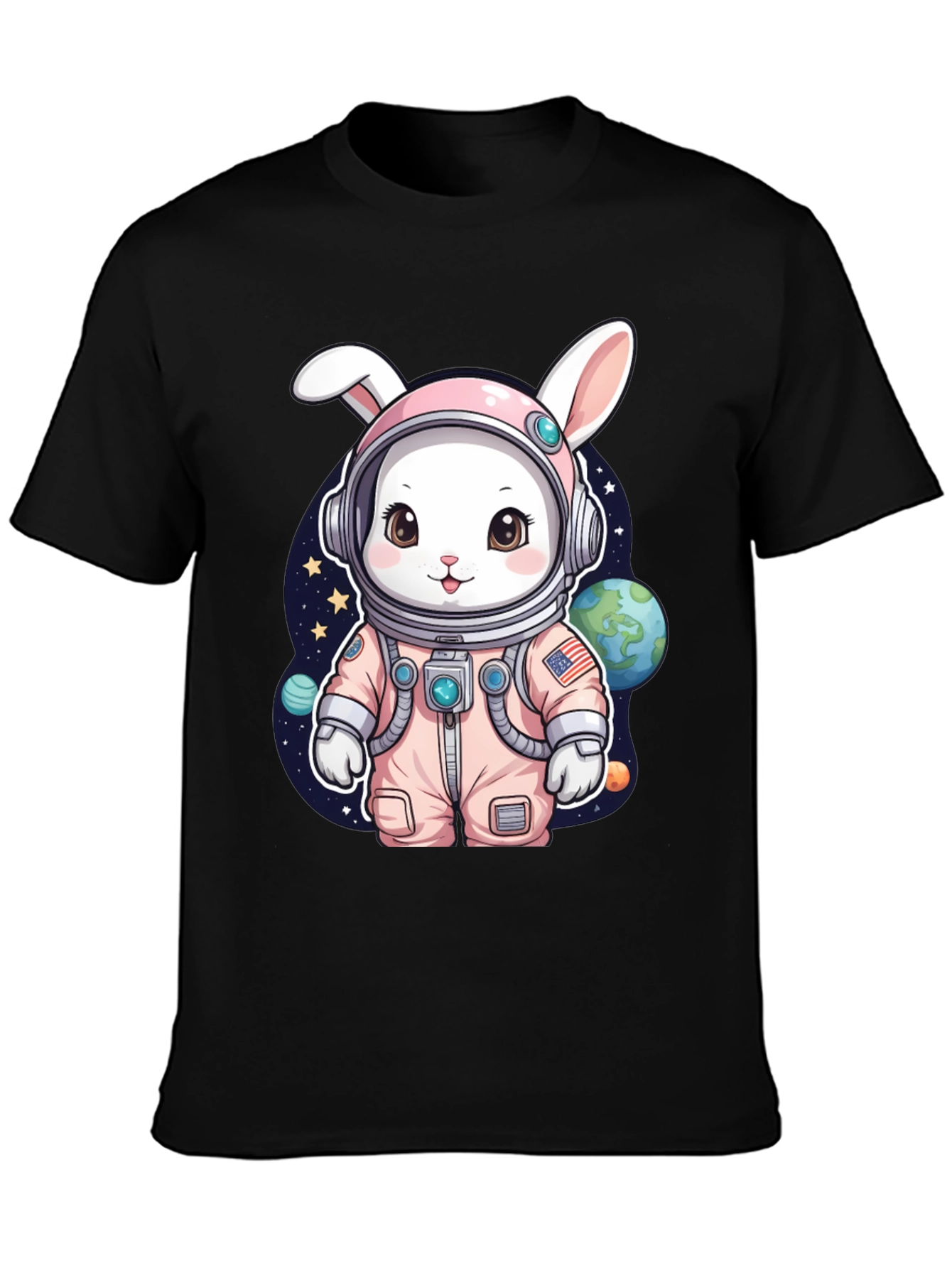 Cute Space Bunny T-Shirt