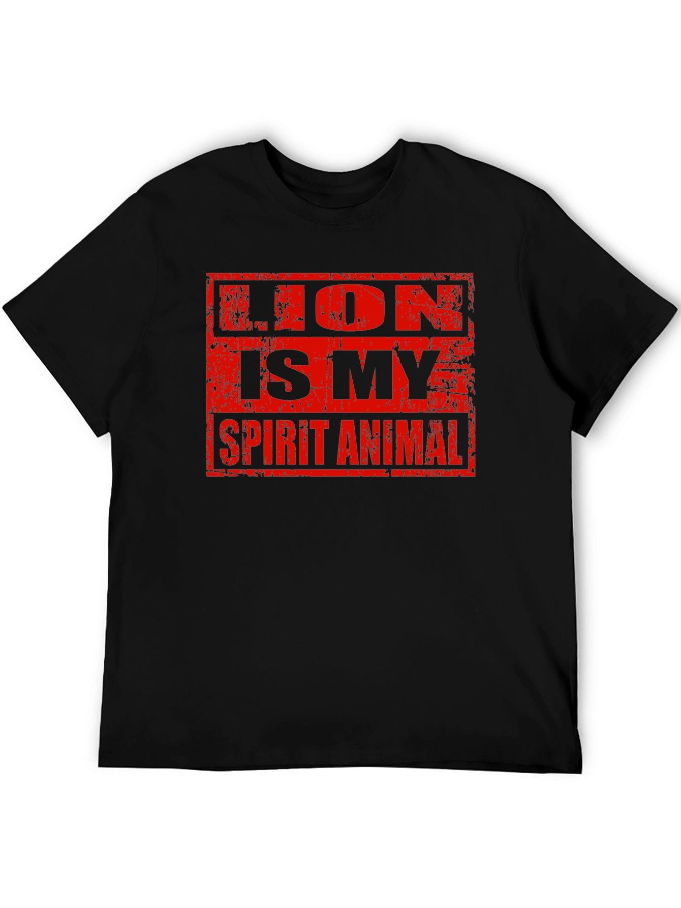 Lion is My Spirit Animal Graphic T-Shirt