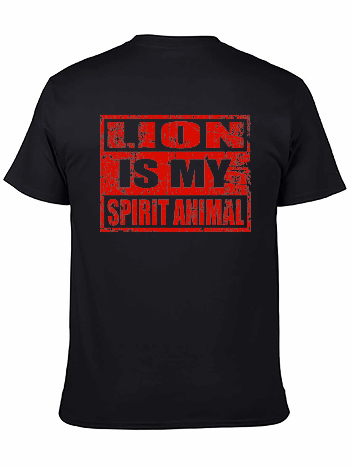 Lion is My Spirit Animal Graphic T-Shirt