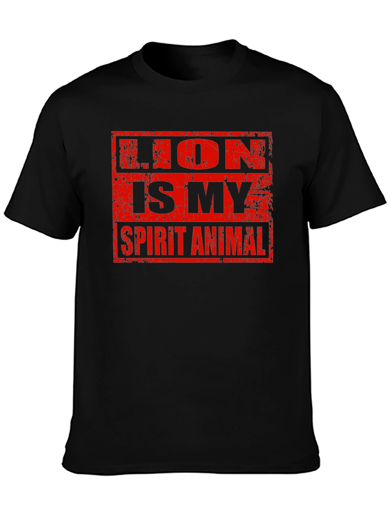 Lion is My Spirit Animal Graphic T-Shirt