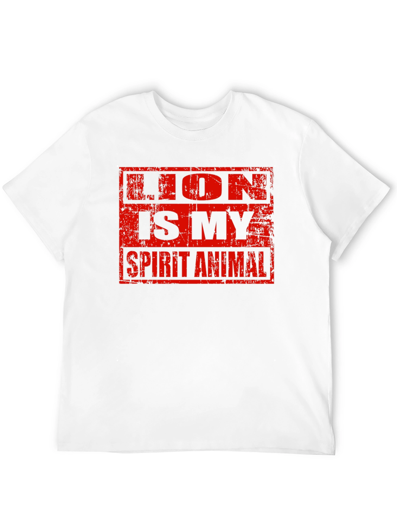 Lion is My Spirit Animal Graphic T-Shirt