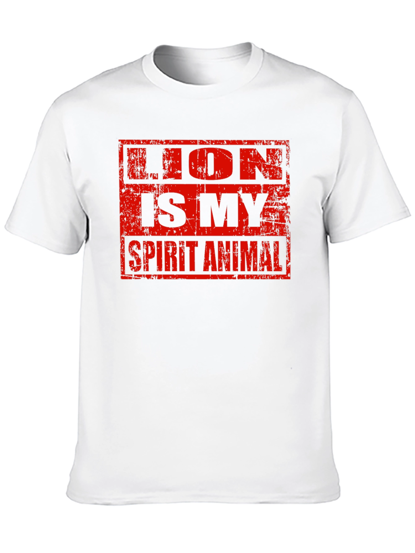 Lion is My Spirit Animal Graphic T-Shirt