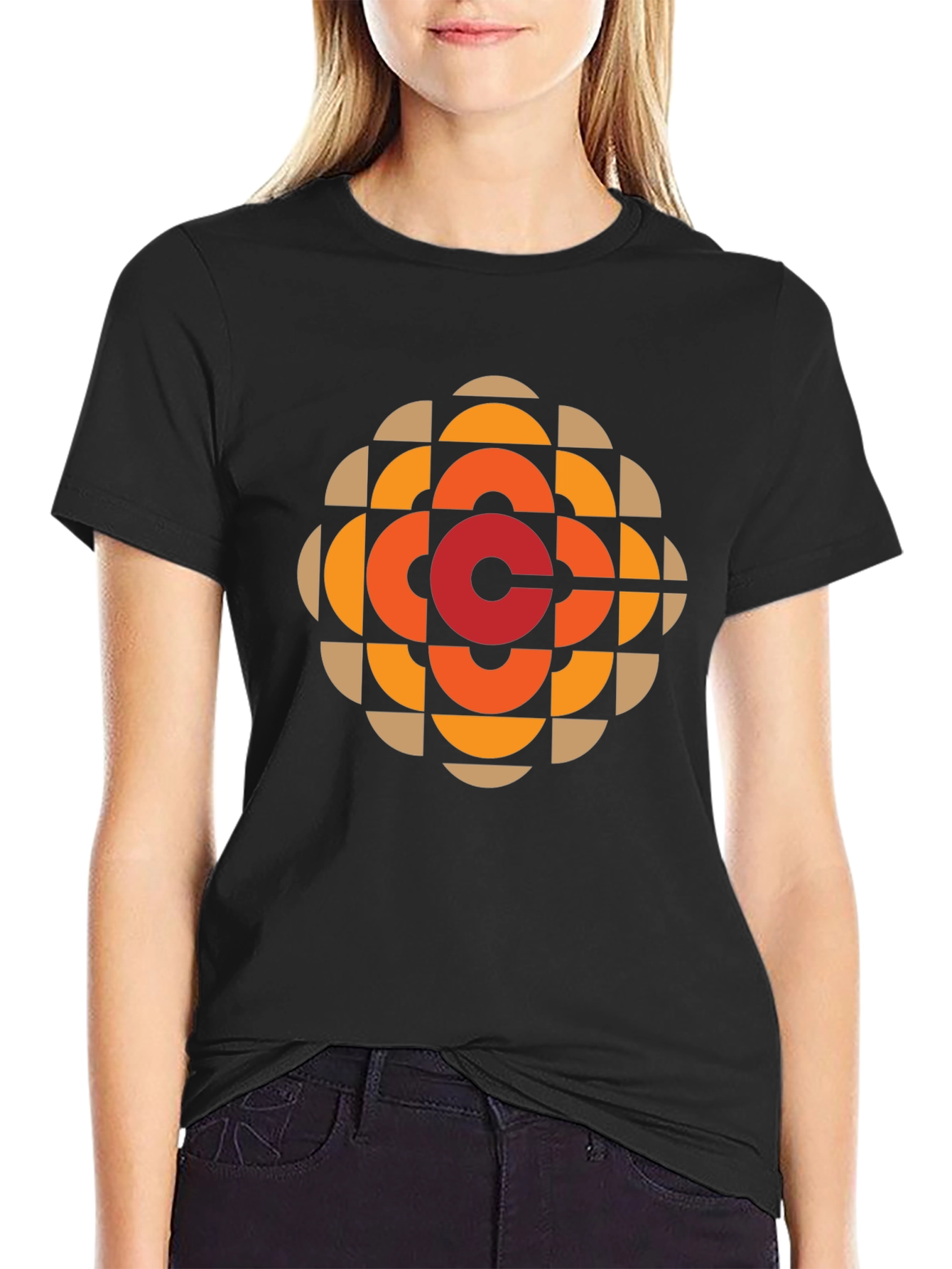 Retro CBC Logo Black T-Shirt
