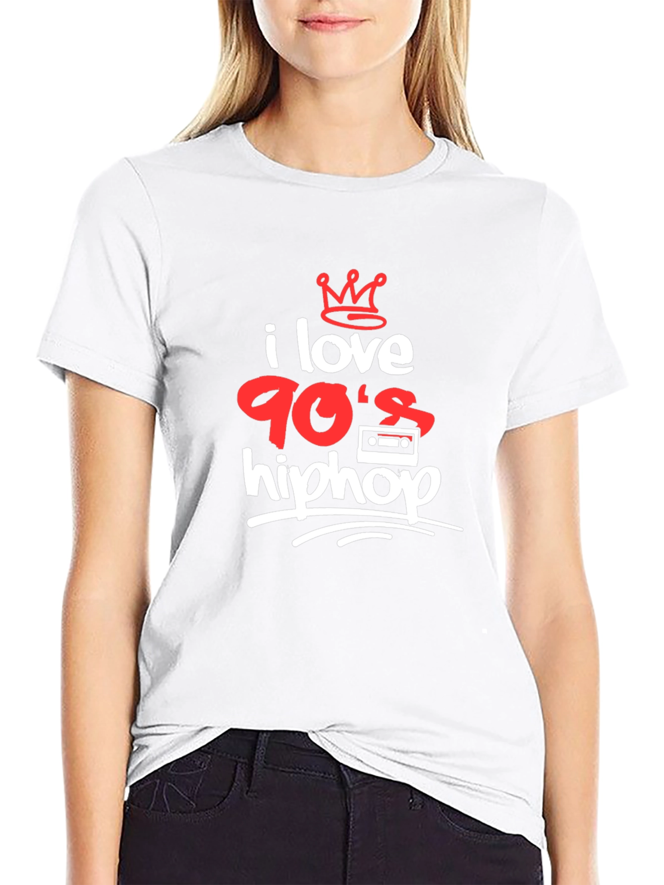 I Love 90s Hip Hop Graphic Tee