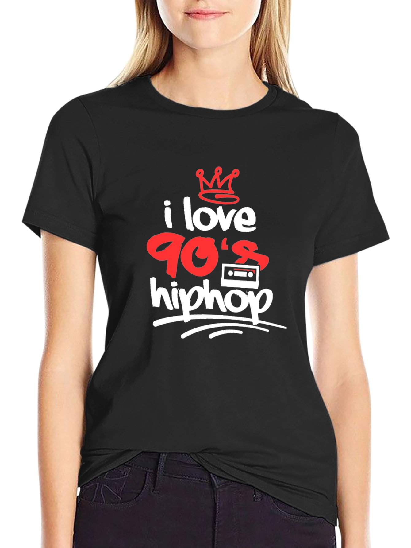 I Love 90s Hip Hop Graphic Tee