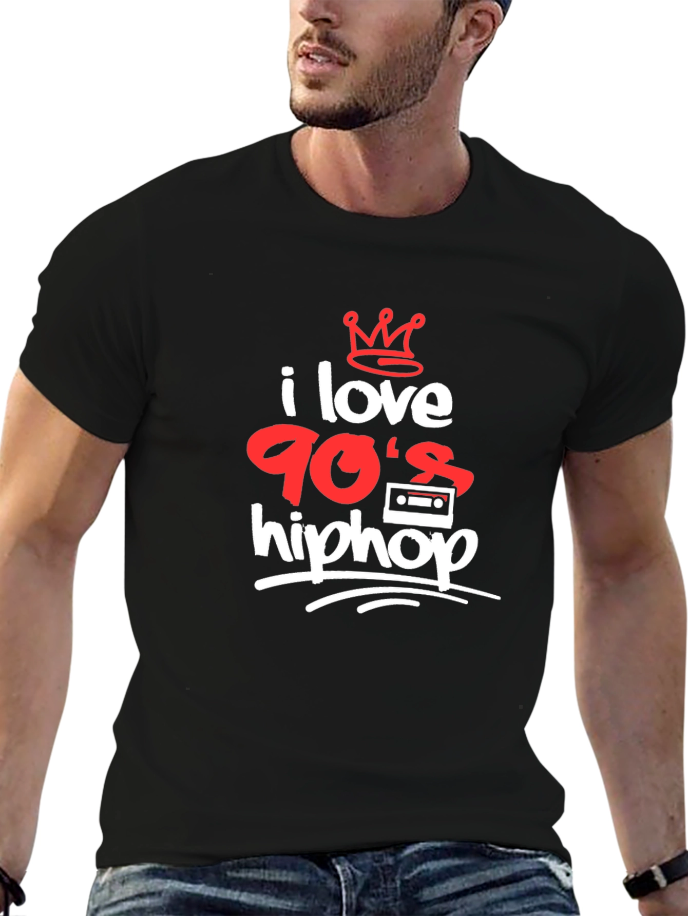I Love 90s Hip Hop Graphic Tee