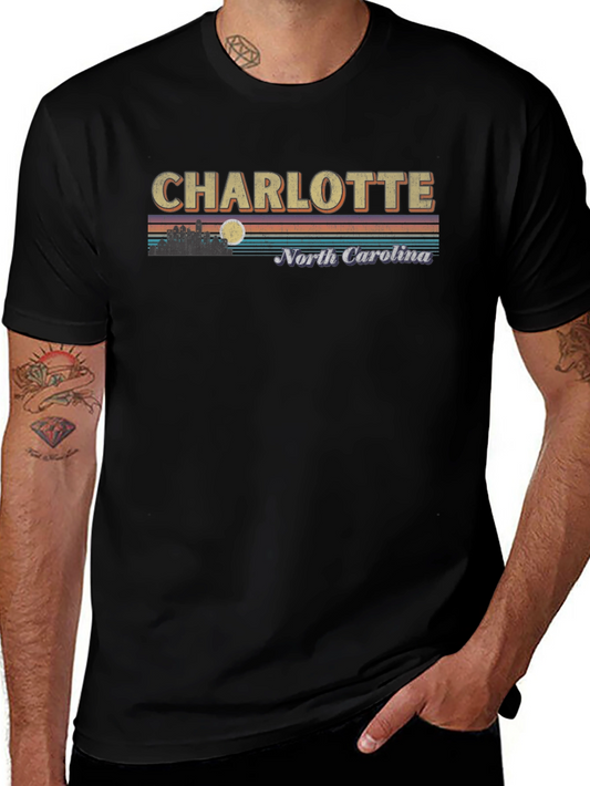 Charlotte North Carolina Graphic T-Shirt