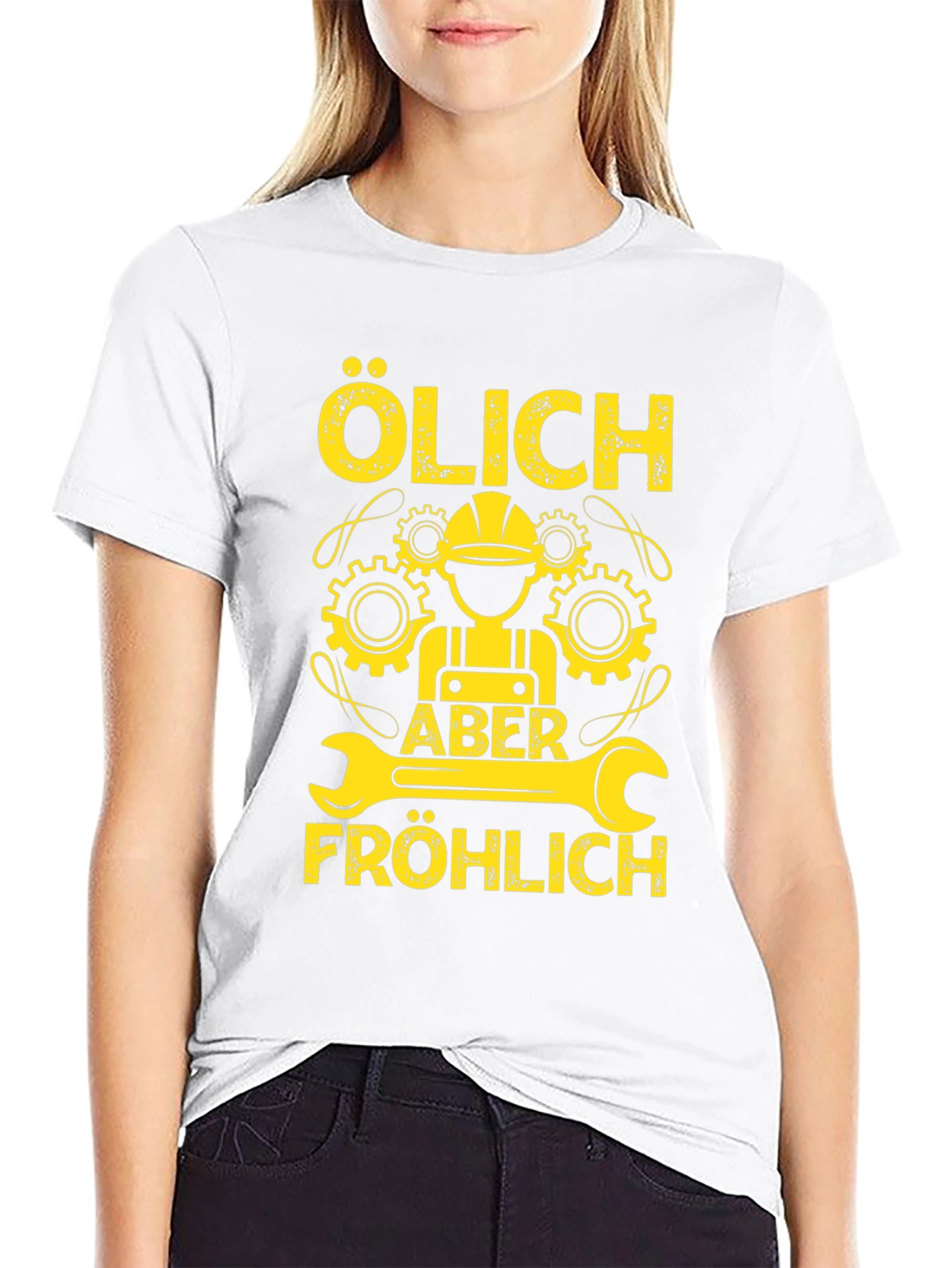 Olich Aber Frohlich Mechanic T-Shirt