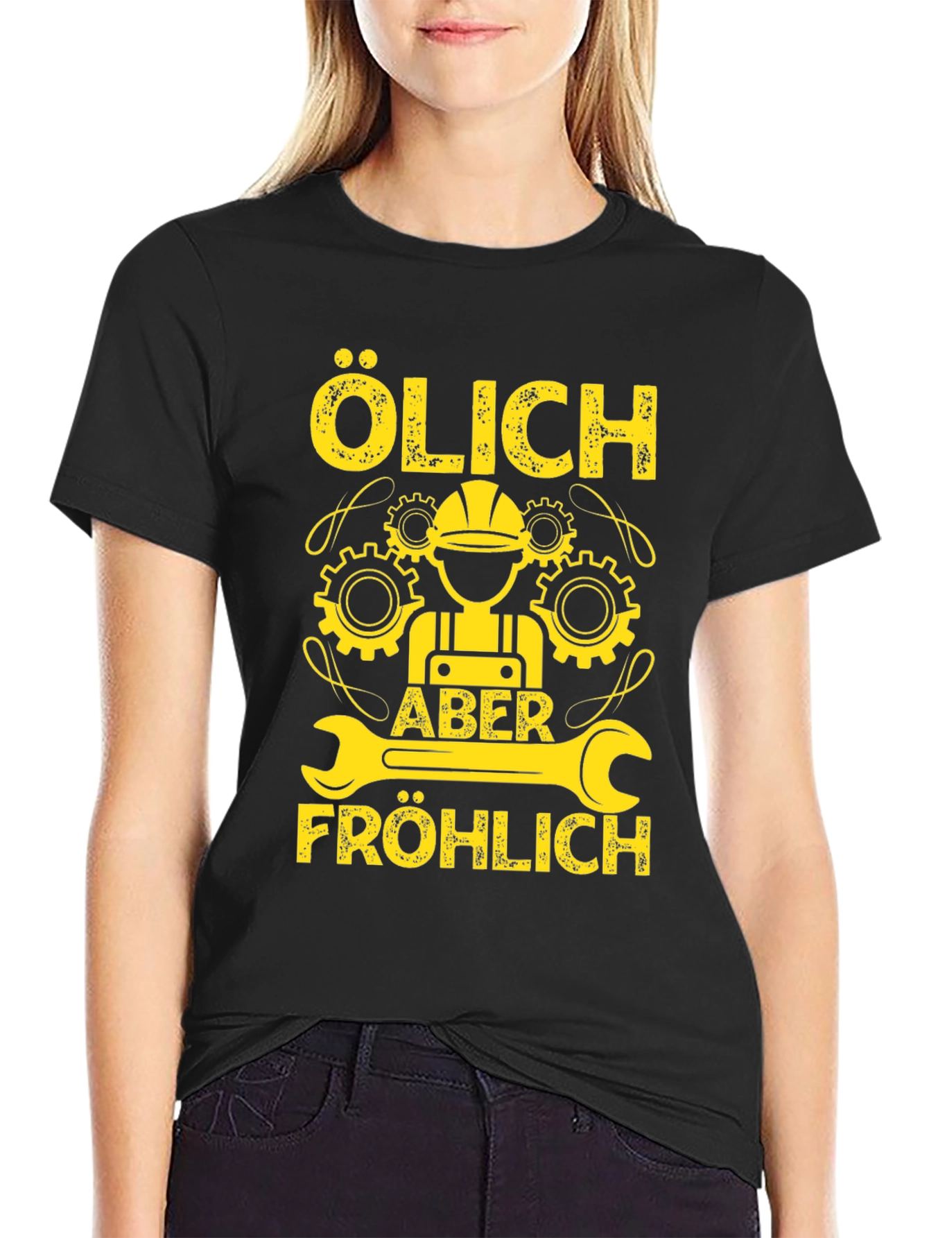 Olich Aber Frohlich Mechanic T-Shirt