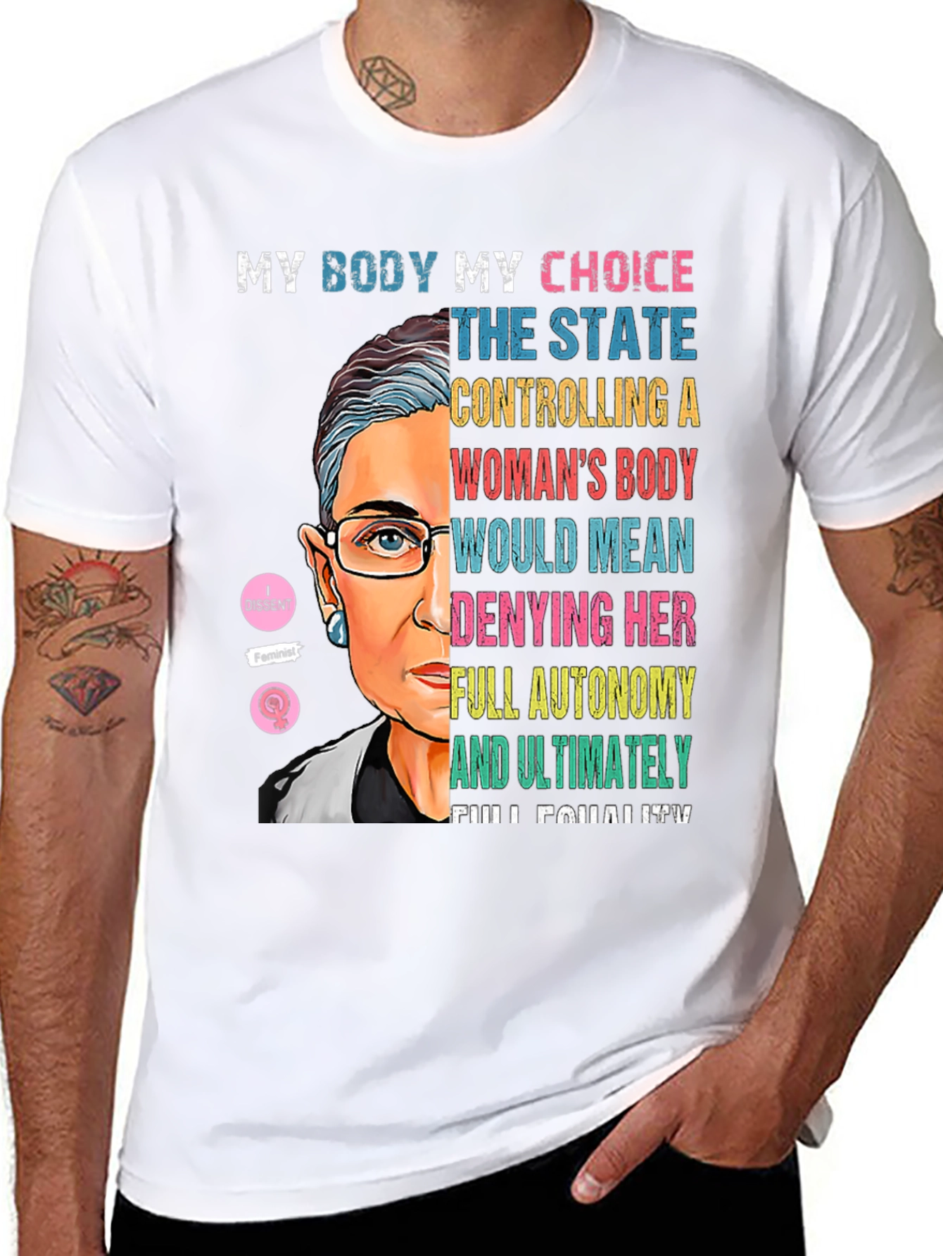 RBG My Body My Choice T-Shirt